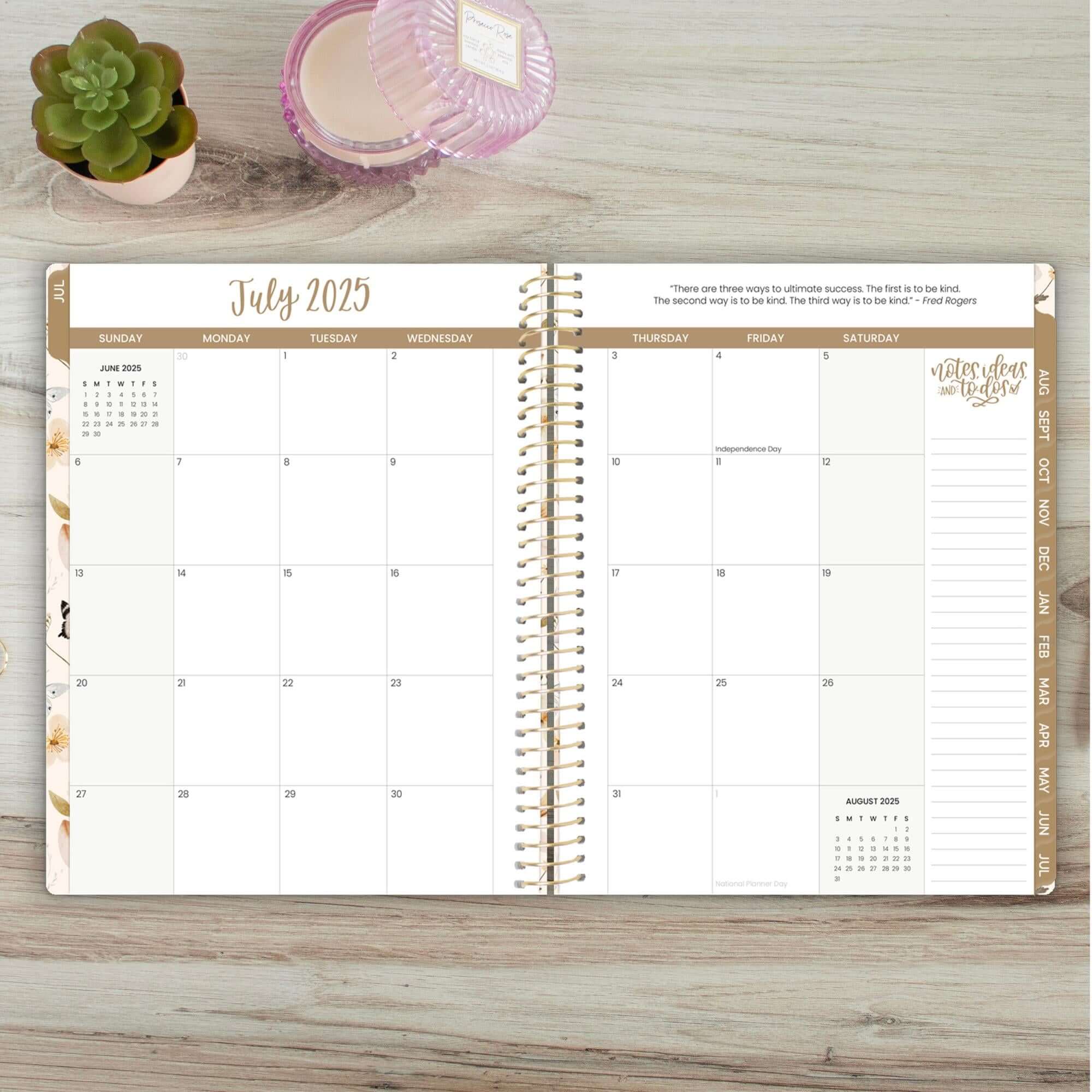 2025-26 Soft Cover Planner, 8.5