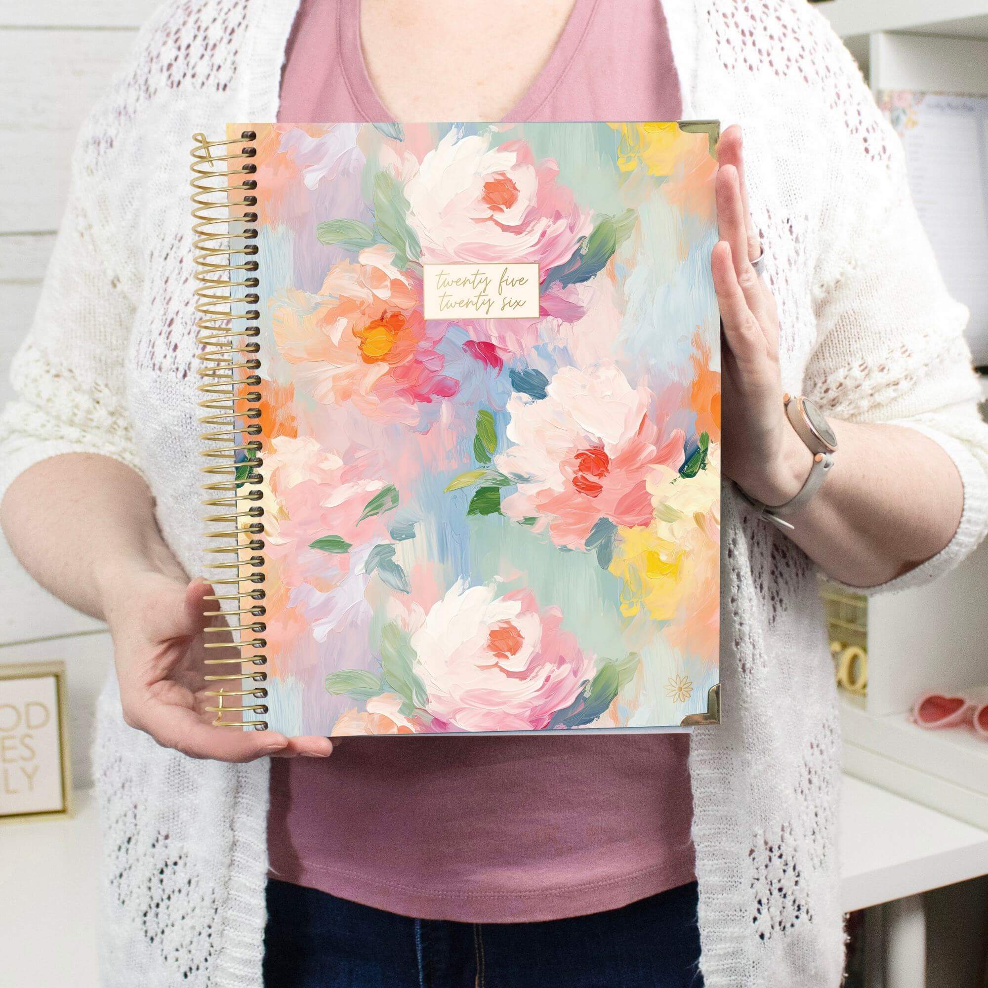 2025-26 Hard Cover Planner, 8.5