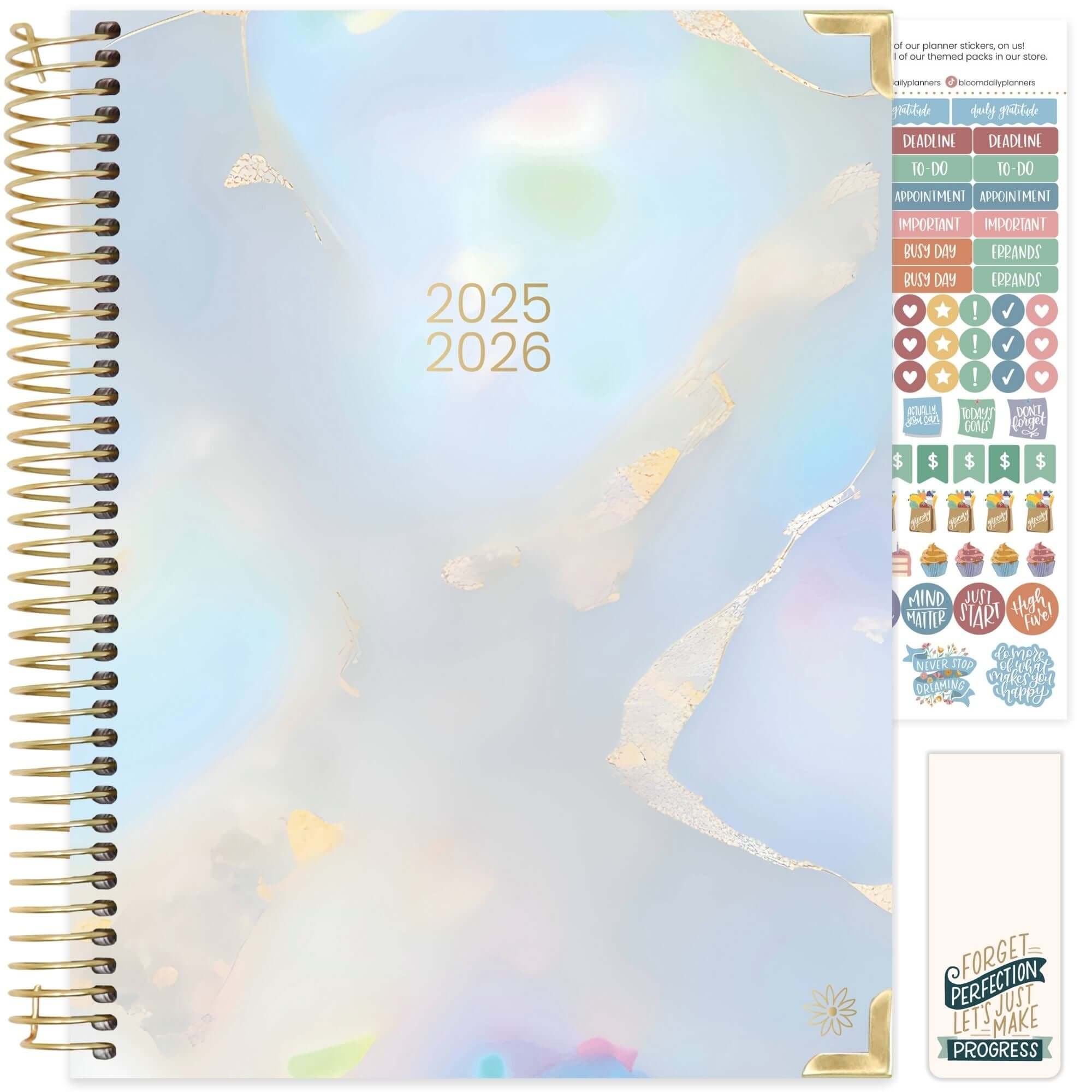 2025-26 Hard Cover Planner, 8.5