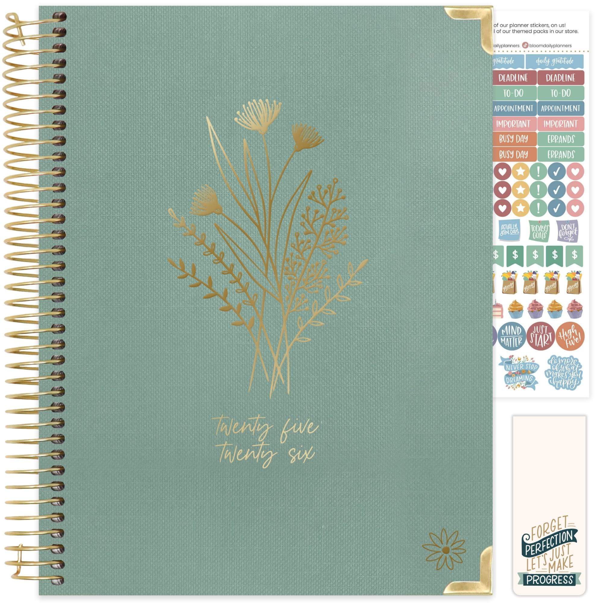 2025-26 Hard Cover Planner, 8.5