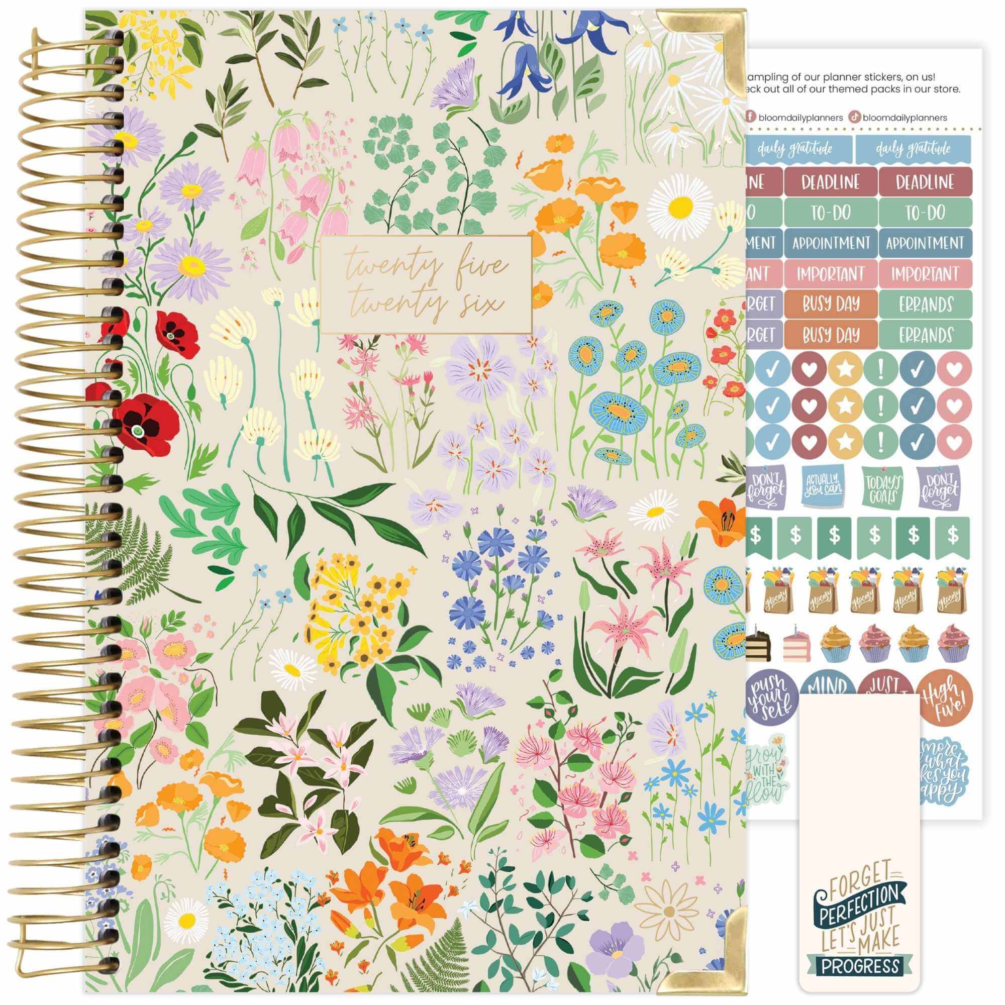 2025-26 Hard Cover Planner, 5.5