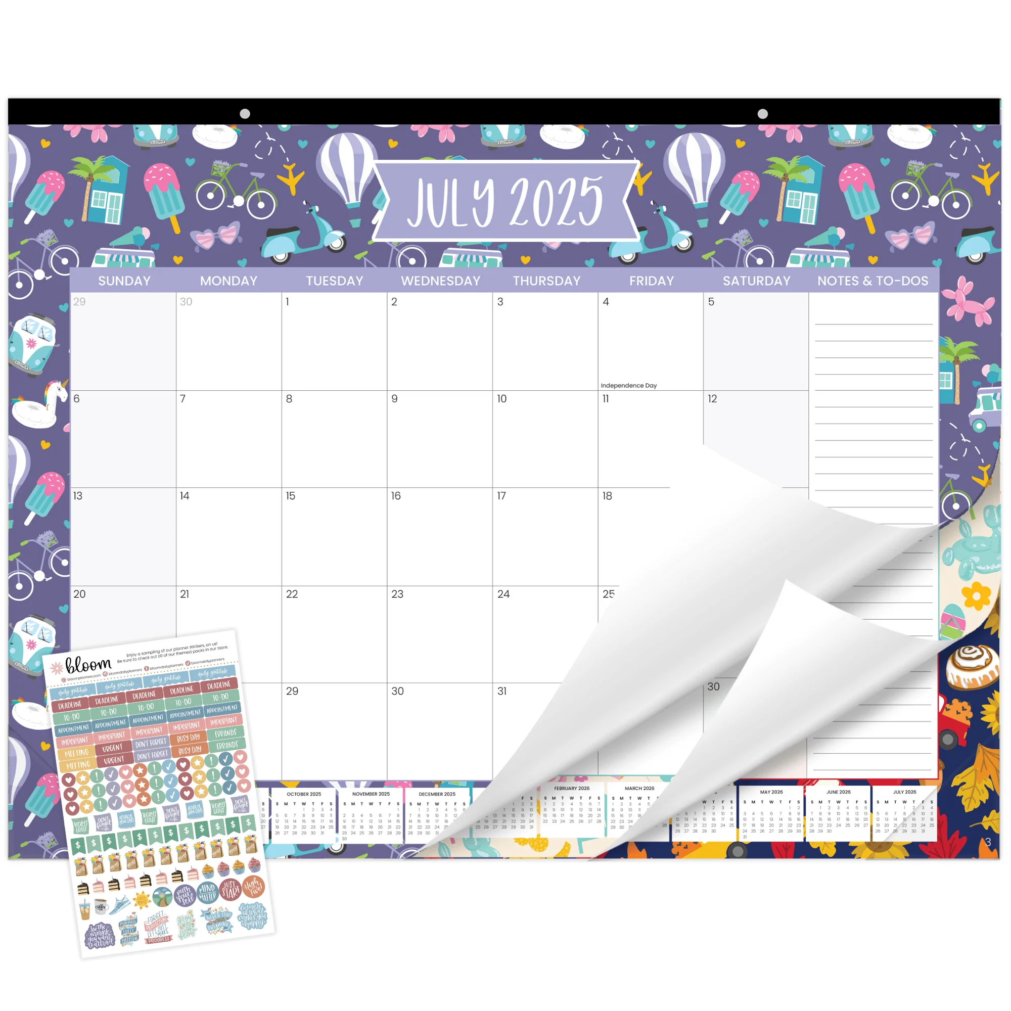 2025-26 Desk & Wall Calendar, 16