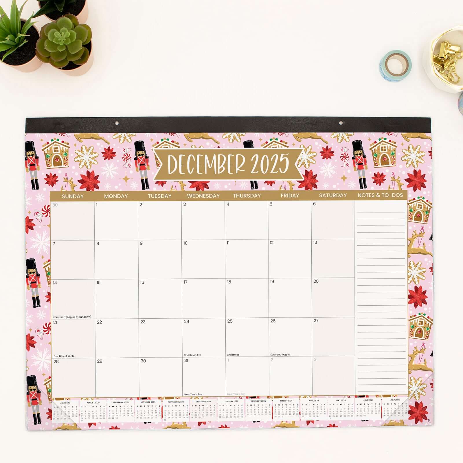 2025-26 Desk & Wall Calendar, 16