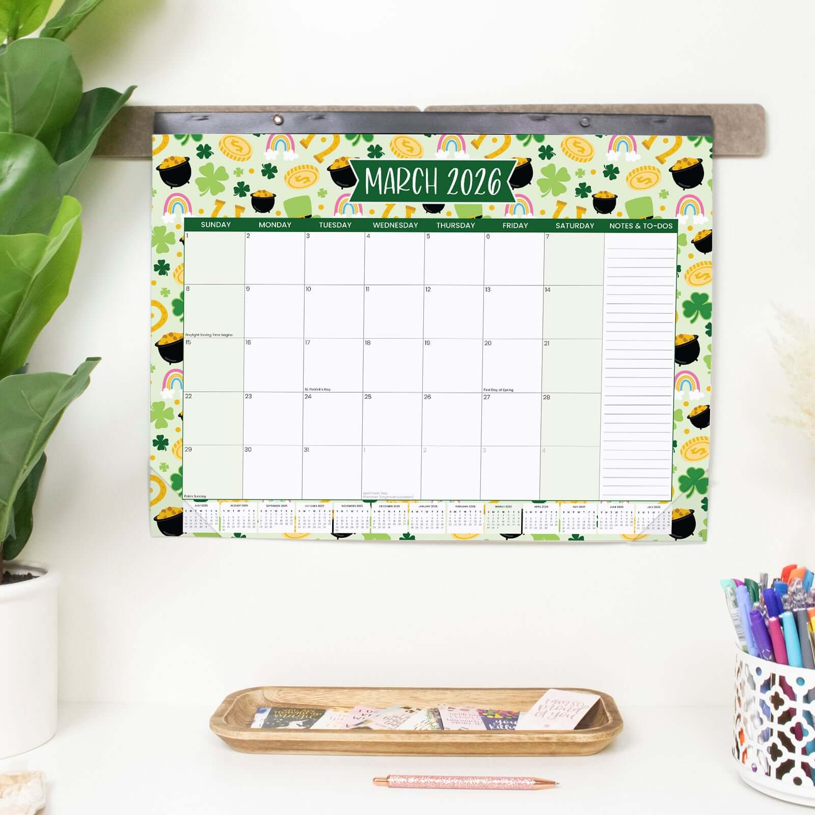 2025-26 Desk & Wall Calendar, 16