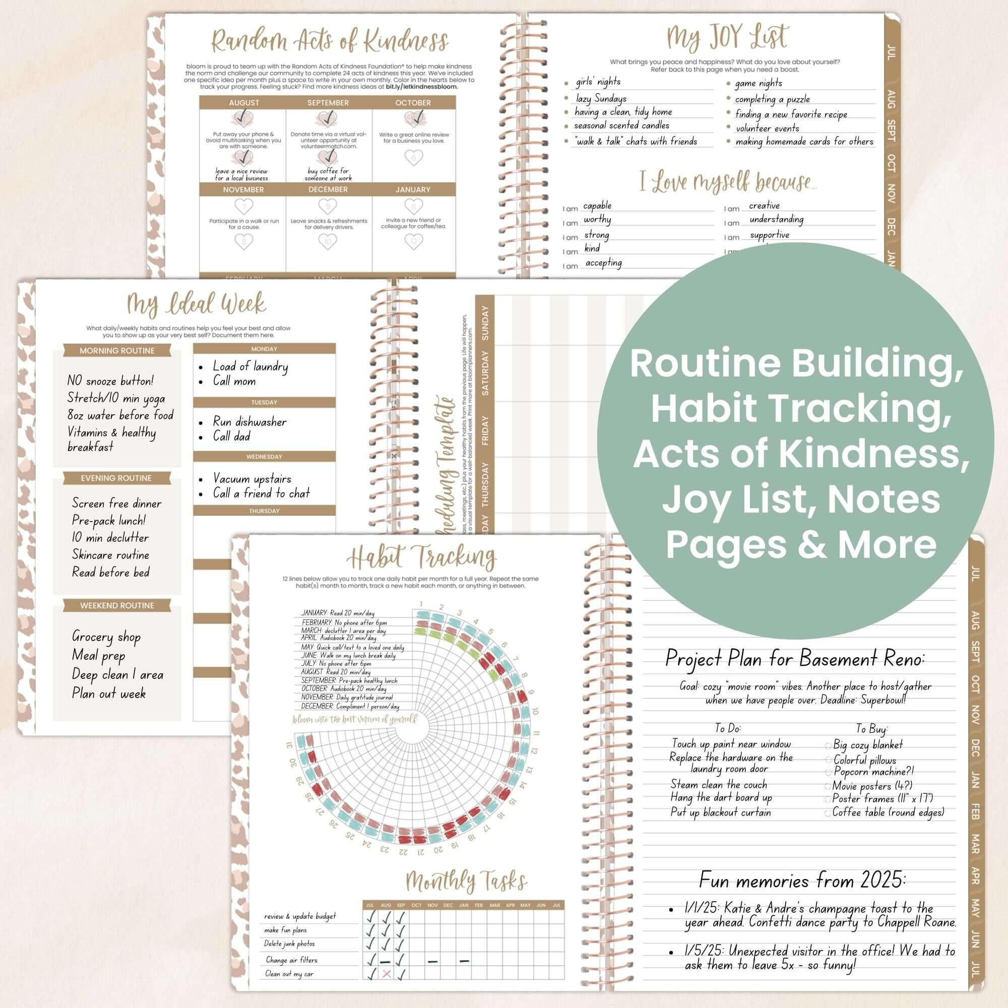 2025-26 Soft Cover Planner, 8.5