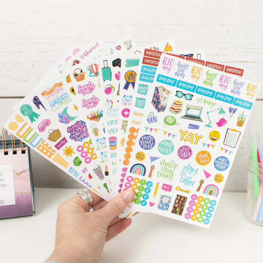 Planner Stickers, Classic Pack