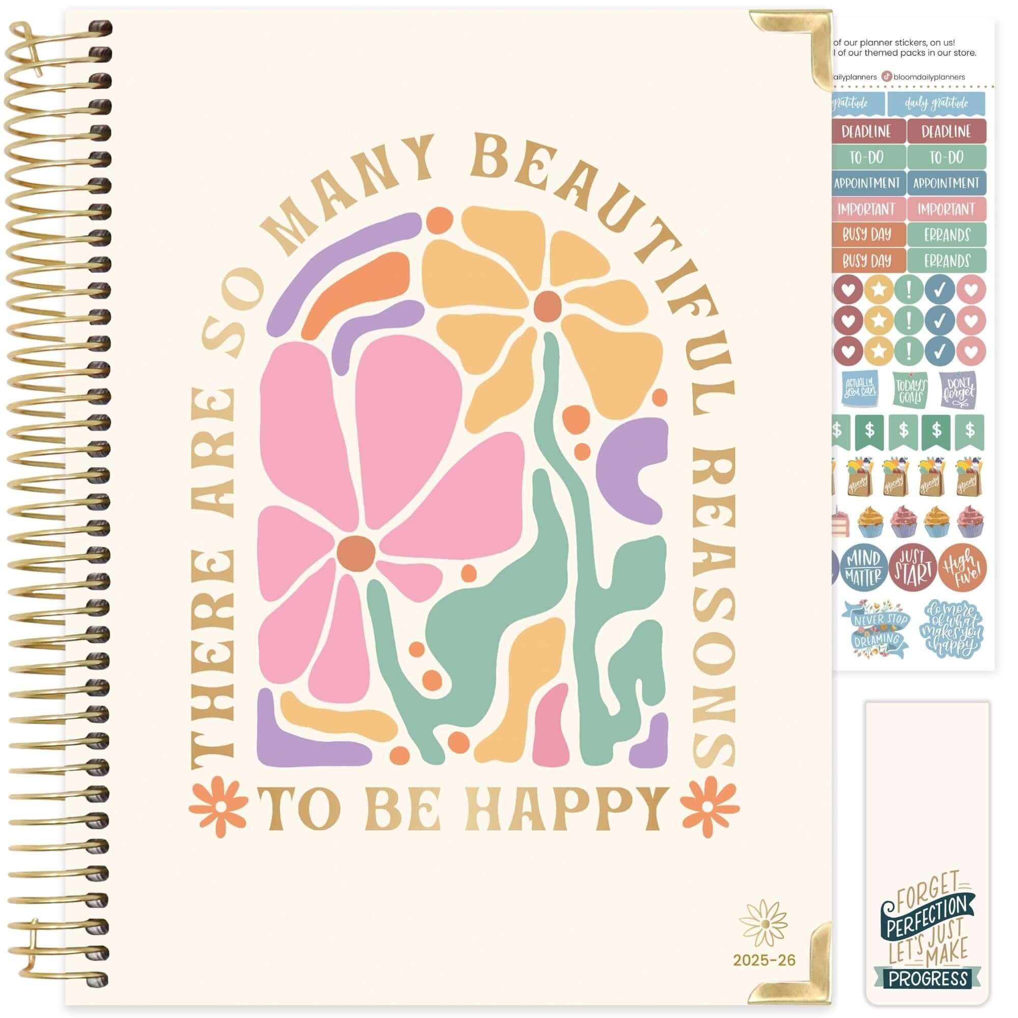 2025-26 Hard Cover Planner, 8.5