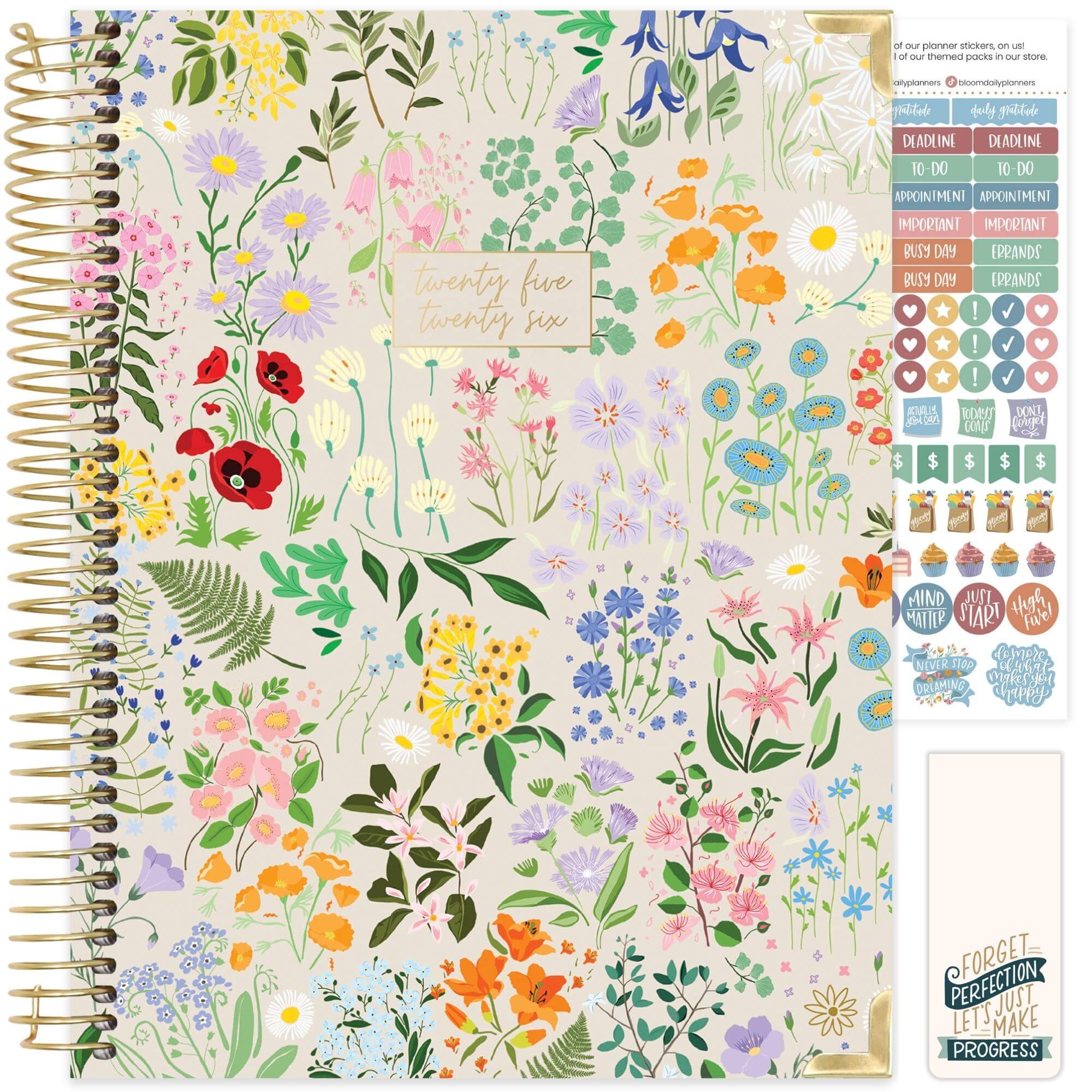2025-26 Hard Cover Planner, 8.5