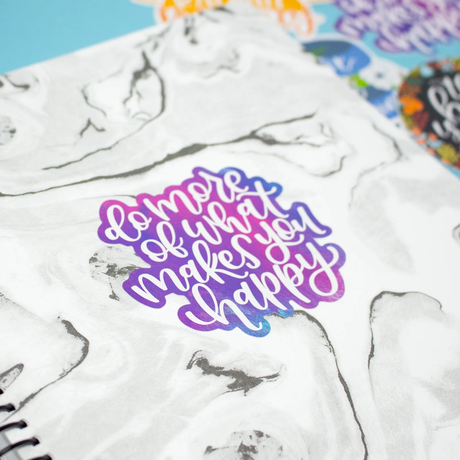 Vinyl Sticker Set, Positivity Pack