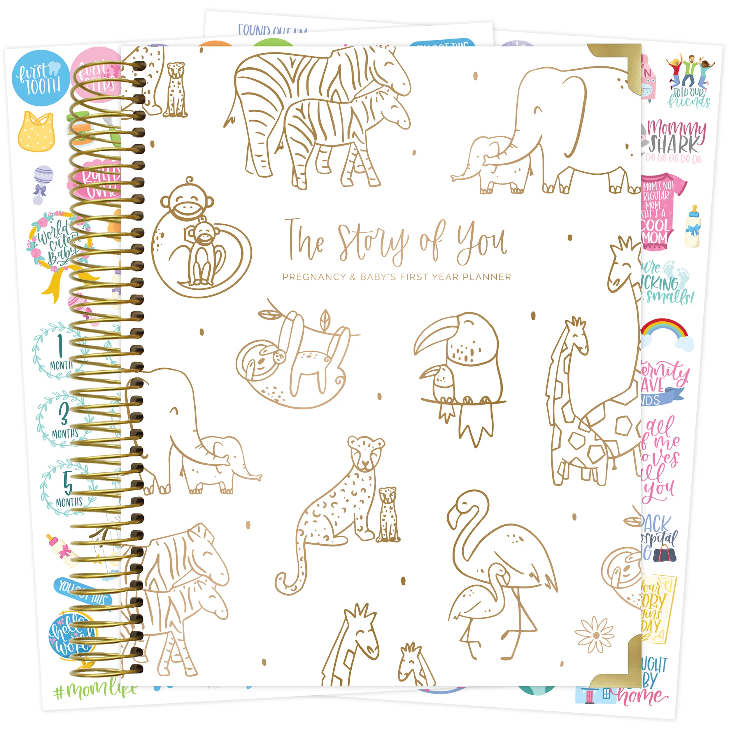 Pregnancy & Baby's First Year Planner & Calendar, The Story of You
