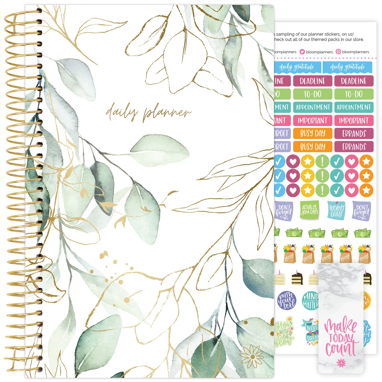 Undated Soft Cover Planner, 5.5