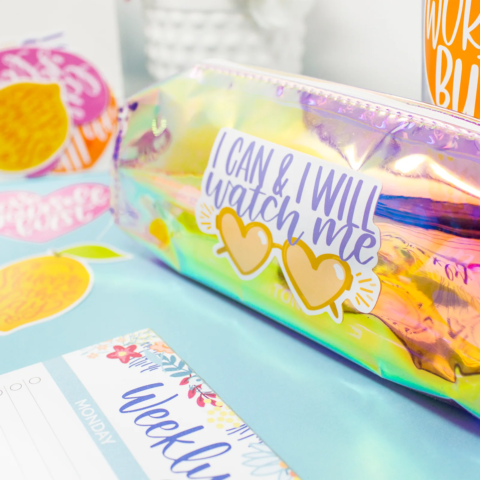 Vinyl Sticker Set, Motivation Pack