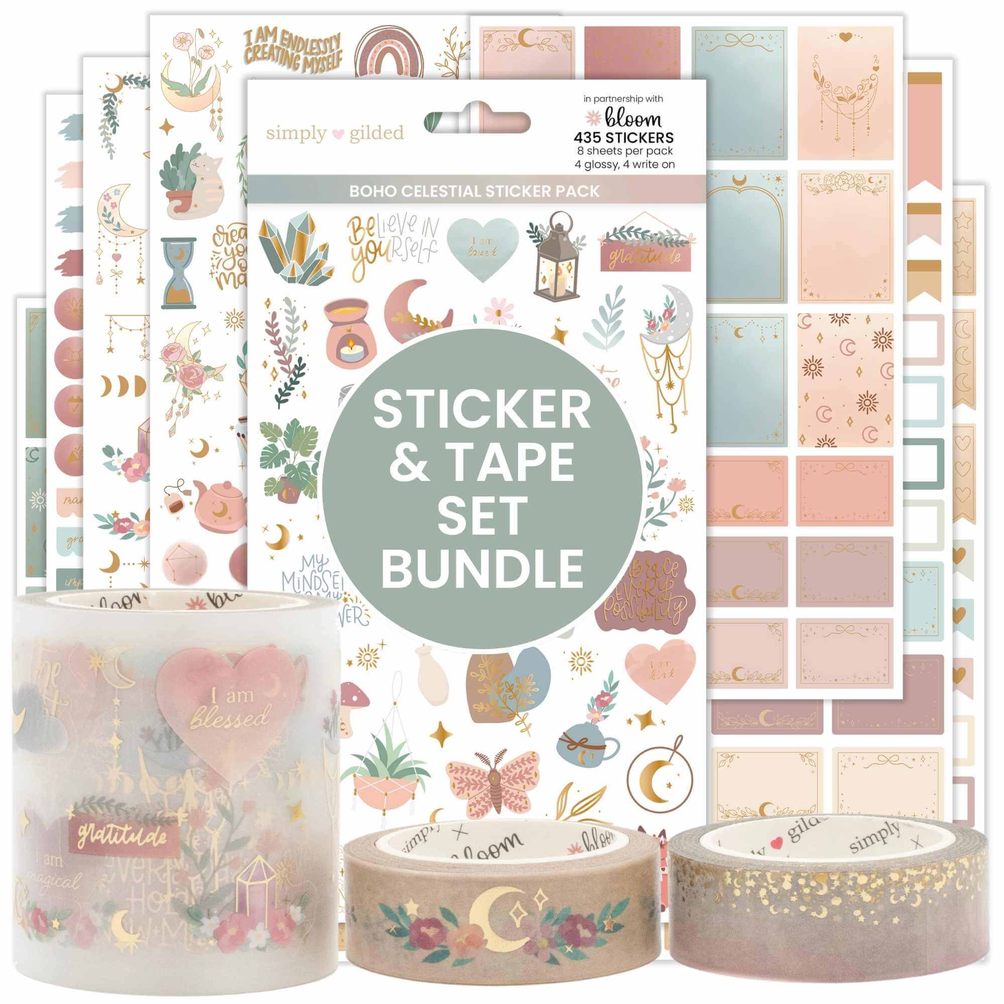 Boho Celestial Planning Bundle â€“ Simply Gilded x bloom