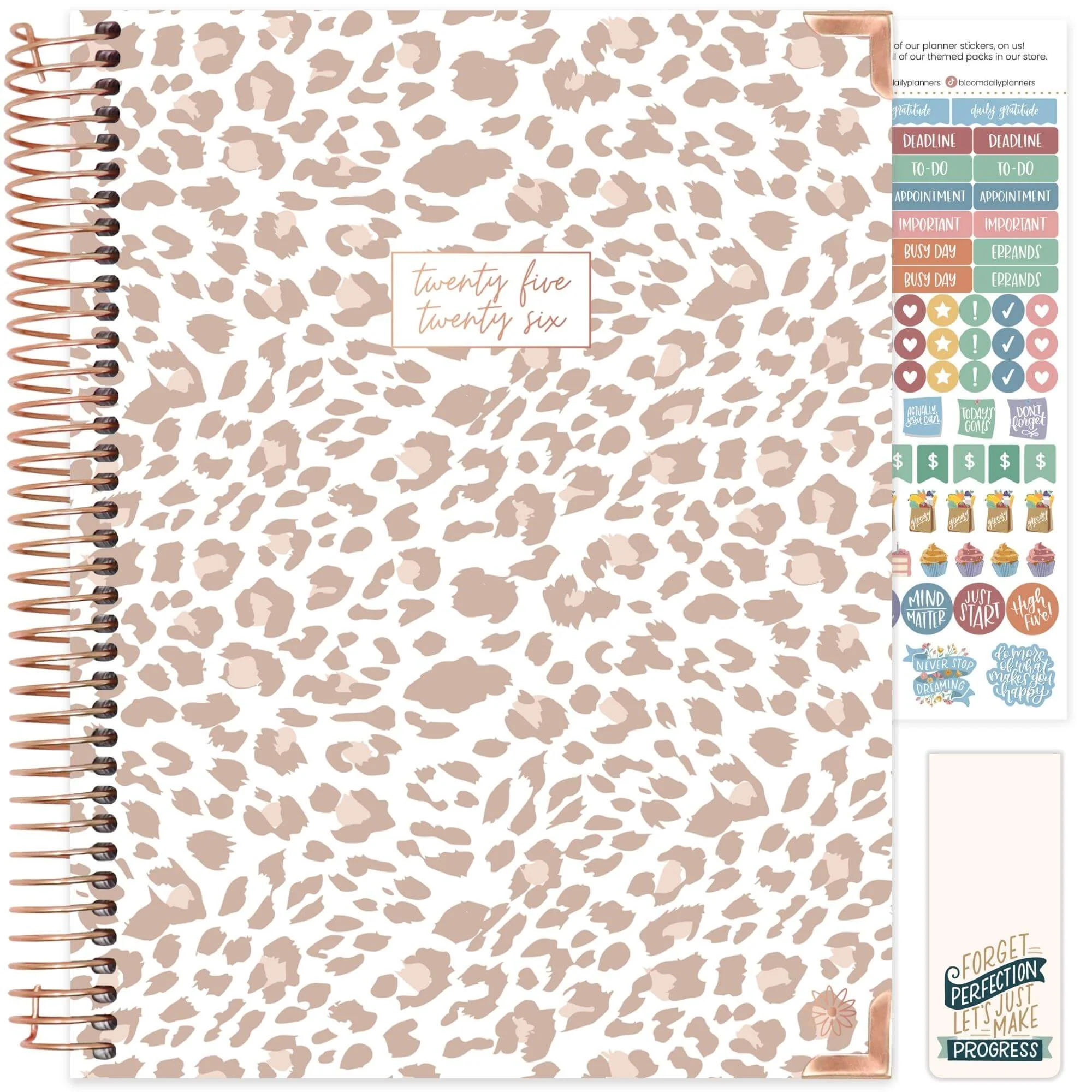 2025-26 Hard Cover Planner, 8.5