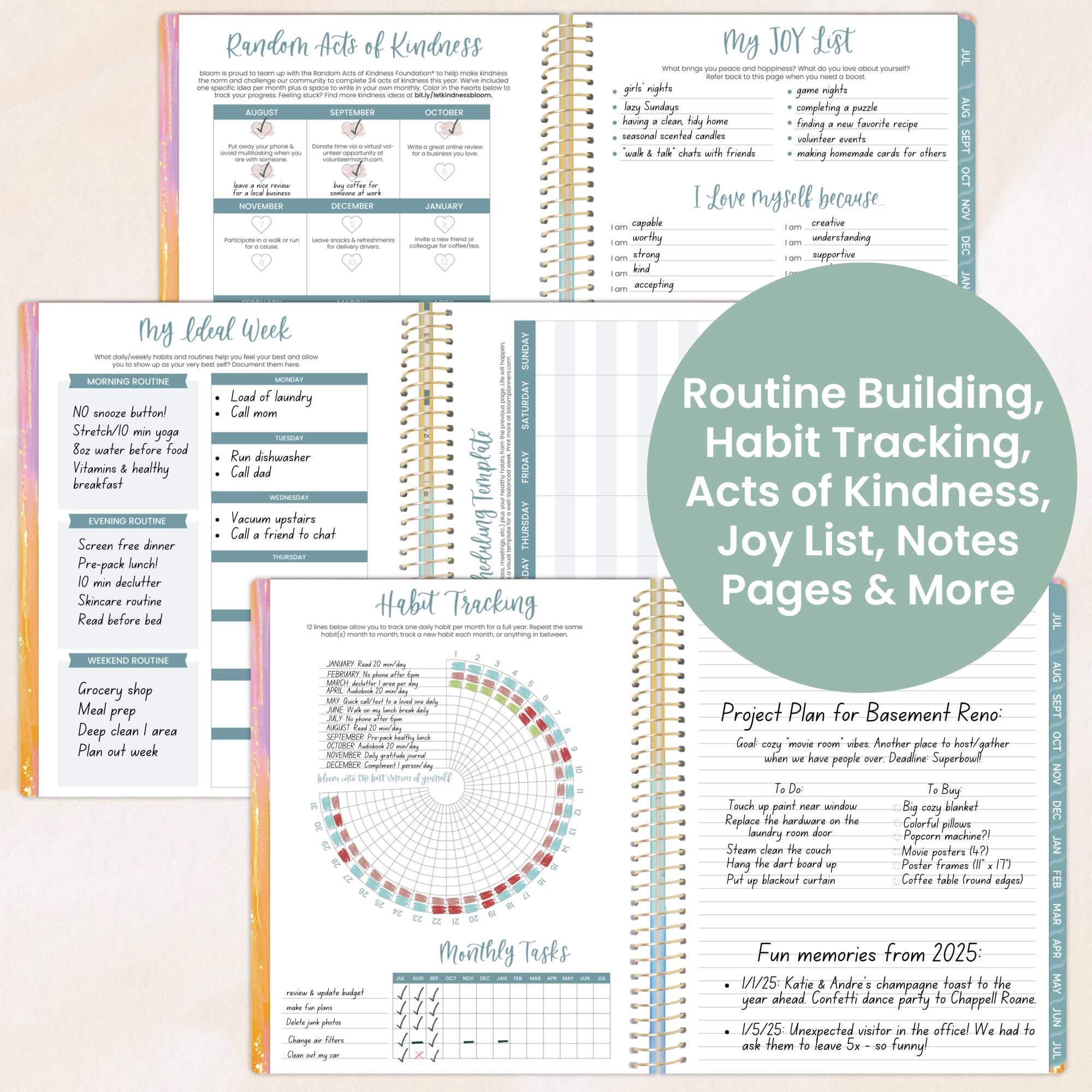 2025-26 Soft Cover Planner, 8.5