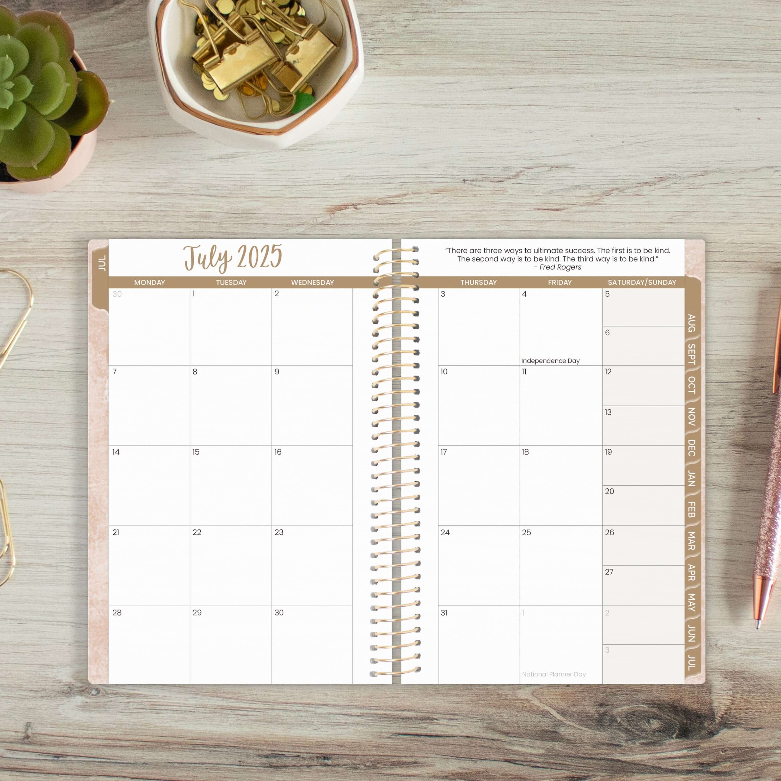 2025-26 Soft Cover Planner, 4