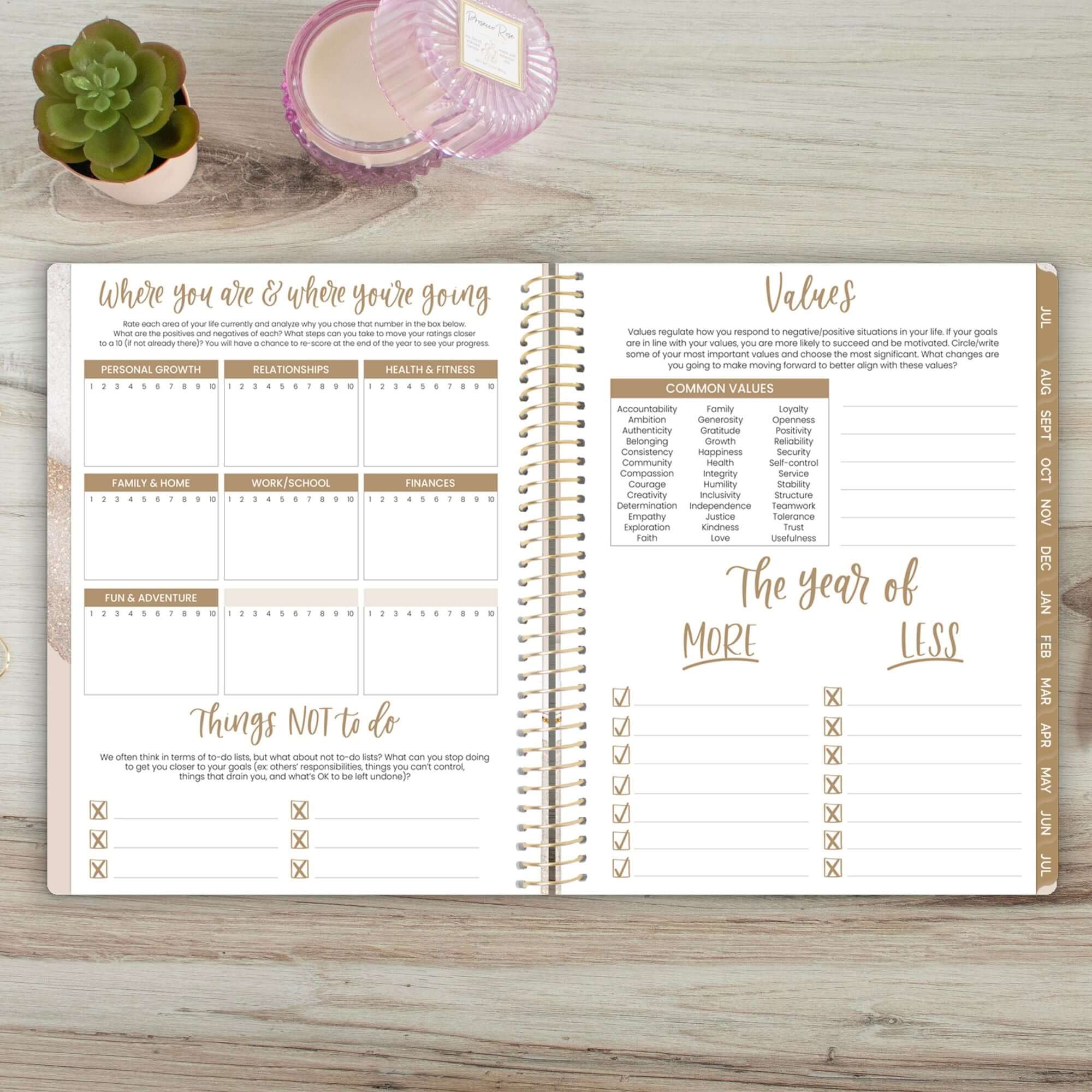 2025-26 Soft Cover Planner, 8.5