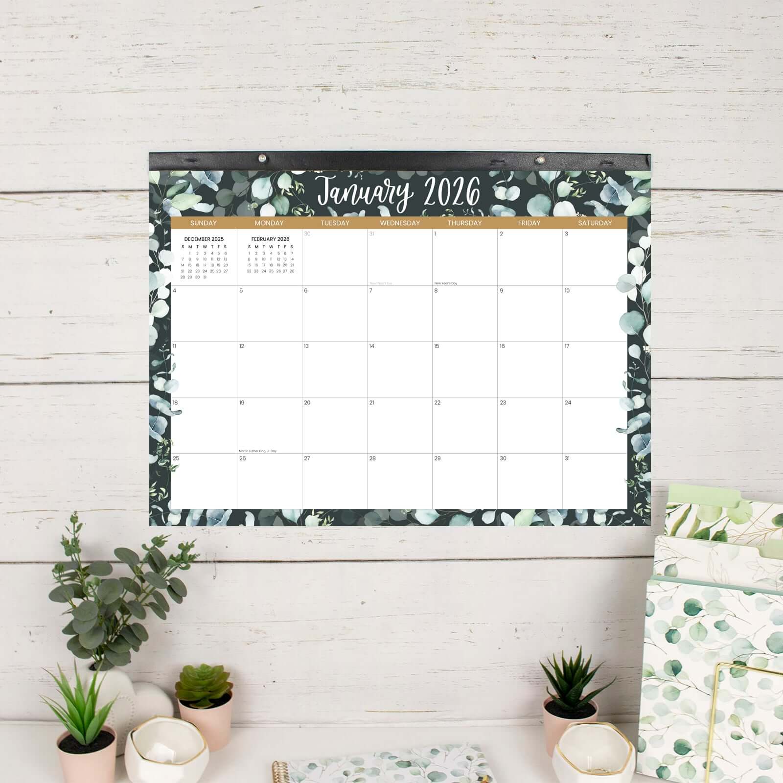 2025-26 Desk & Wall Calendar, 16