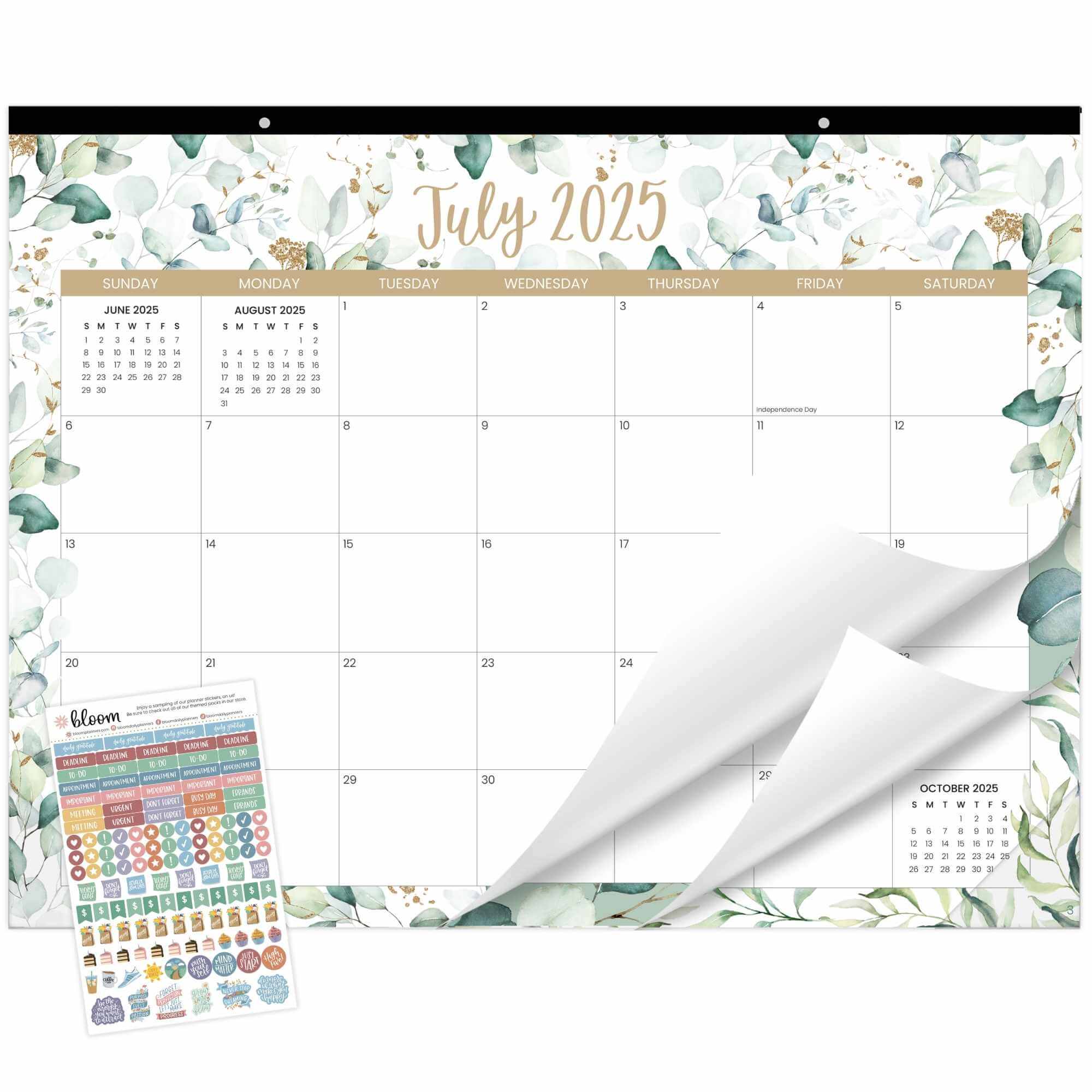 2025-26 Desk & Wall Calendar, 16