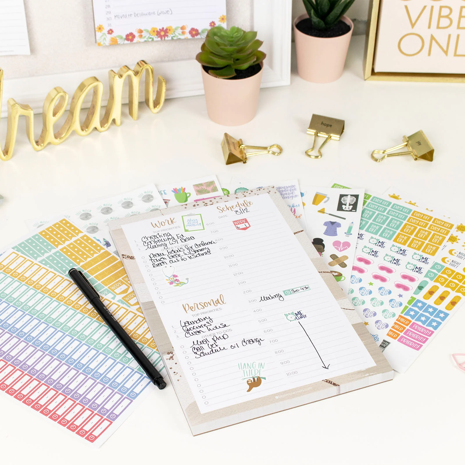 Planner Stickers, Healthcare Heroes Pack