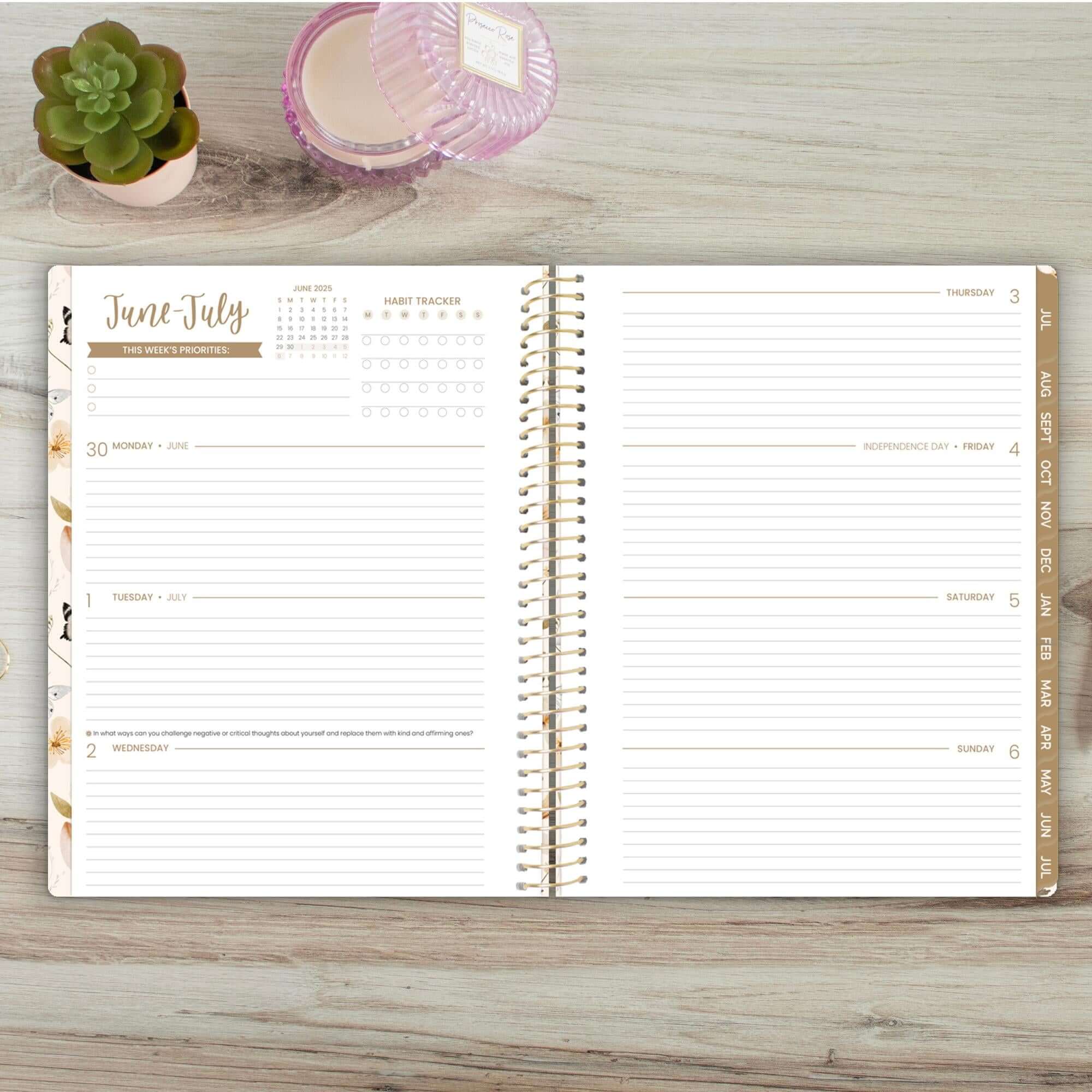 2025-26 Soft Cover Planner, 8.5