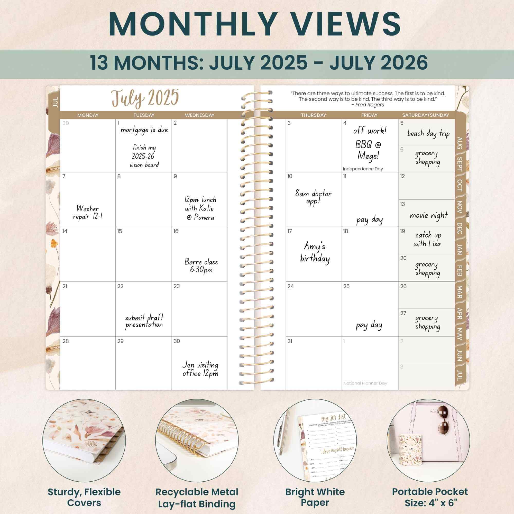 2025-26 Soft Cover Planner, 4