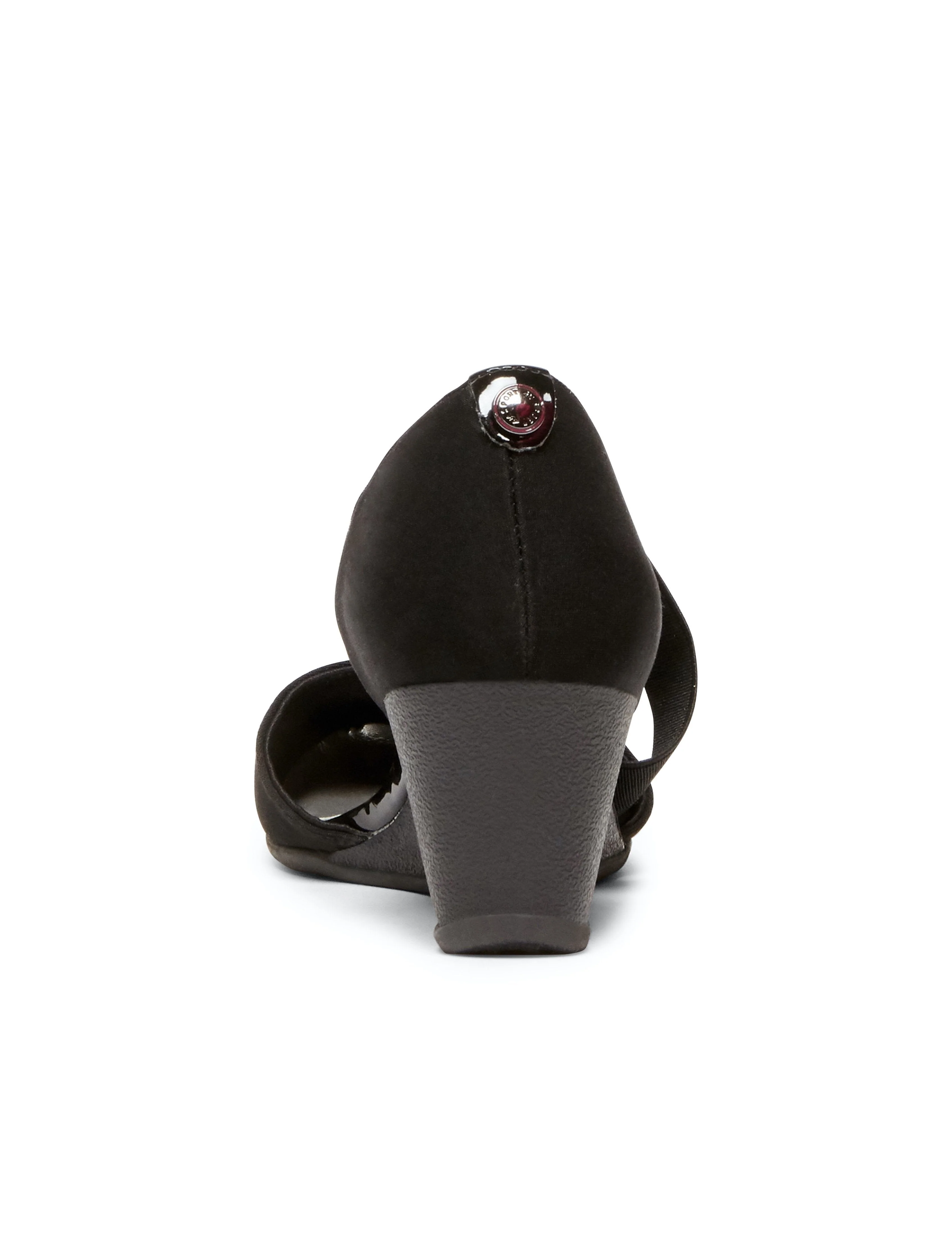 Tara Strap d'Orsay Wedge