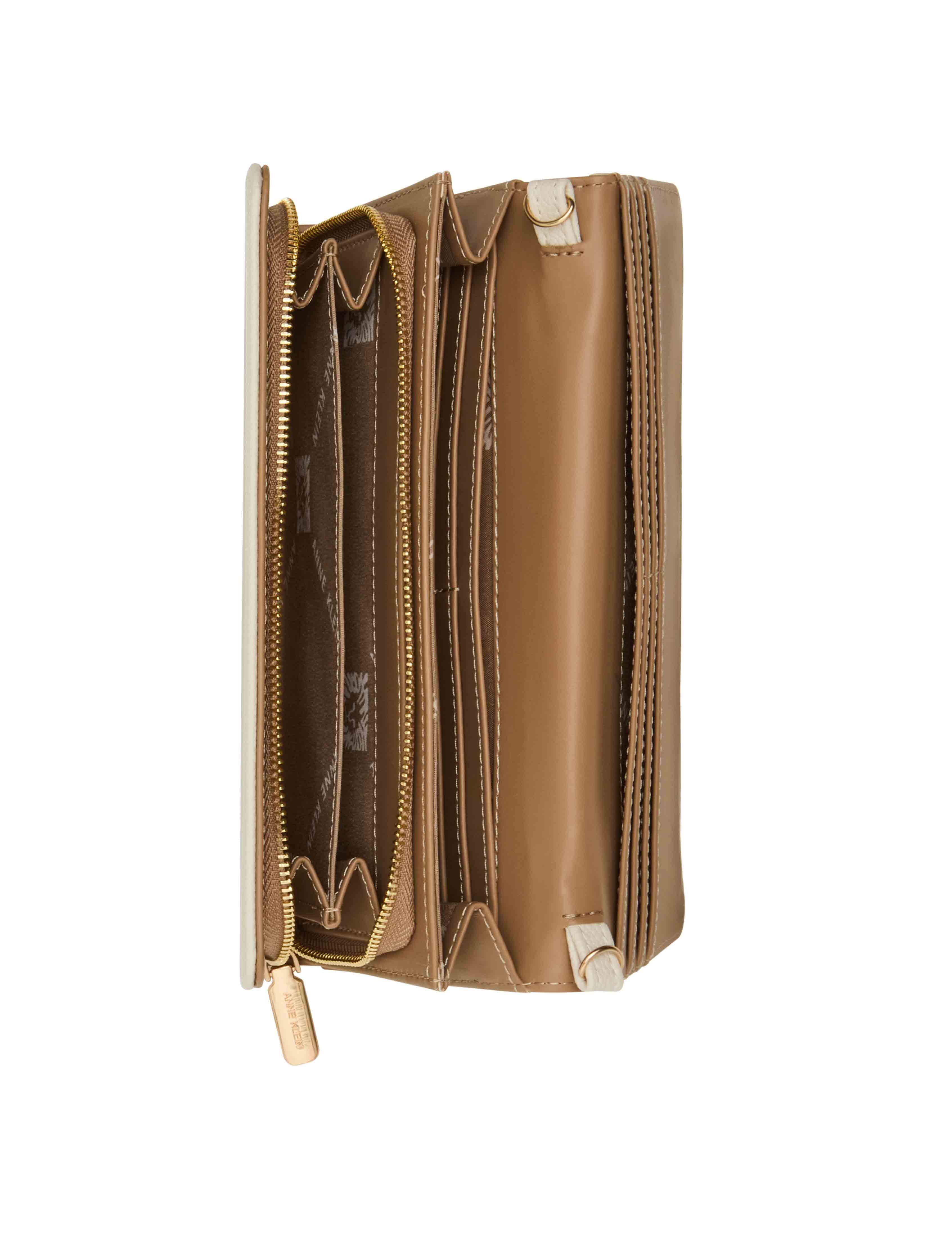 Wallet On a Chain with Clam Shell Strap