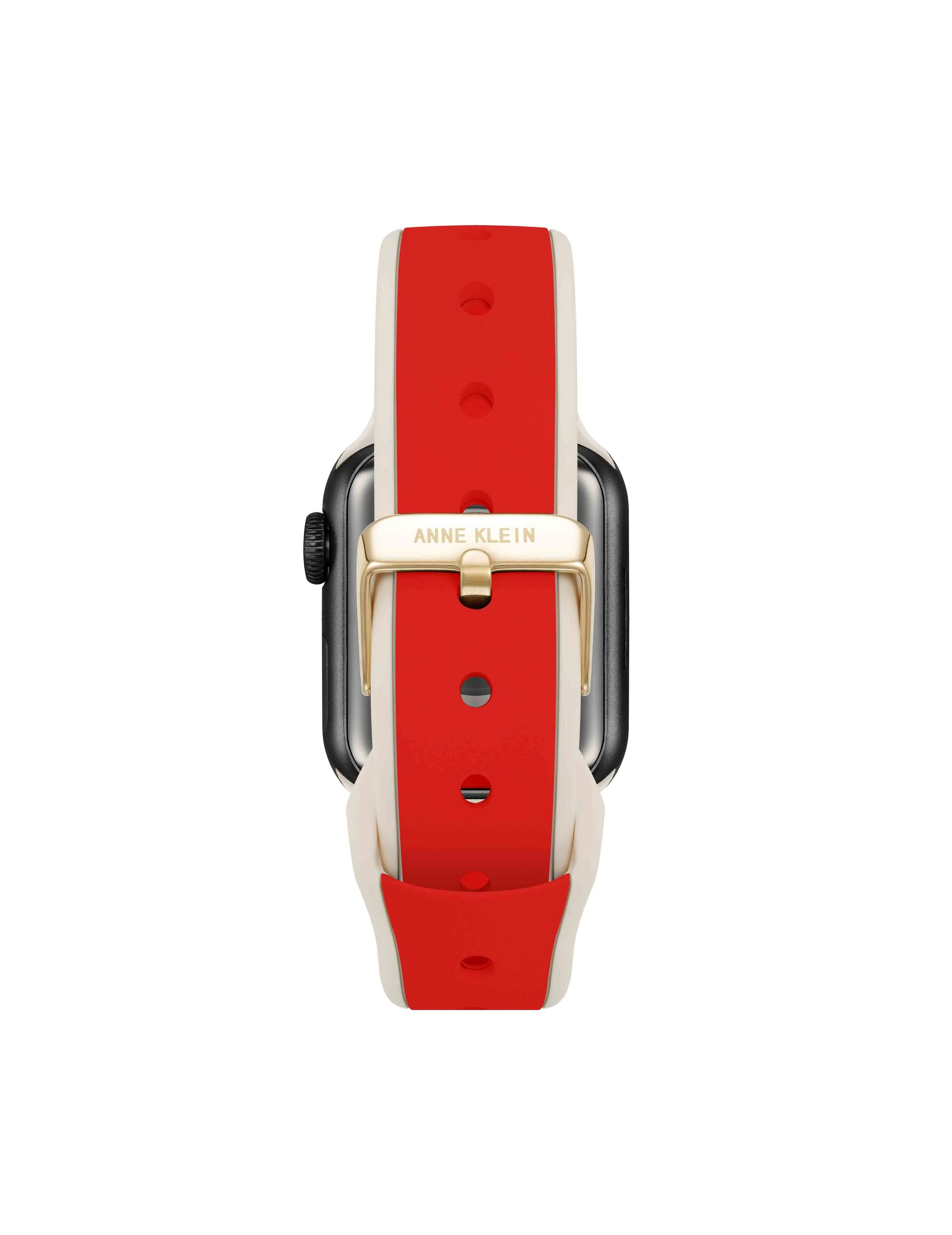 Silicone Band for Apple Watch® with Crystal Charms