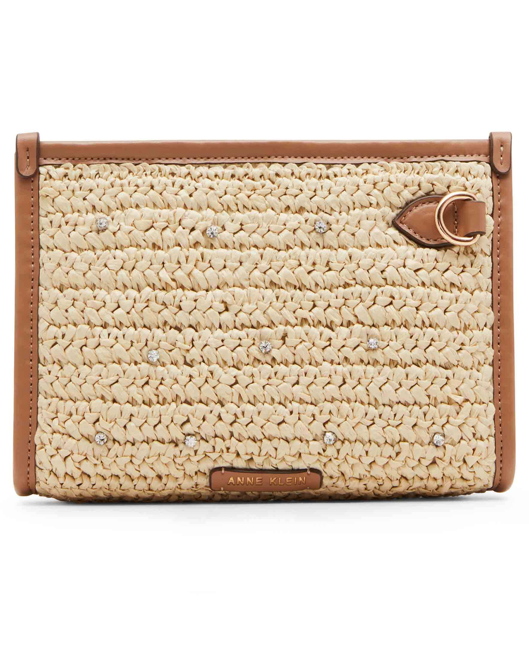 Crystal Straw Wristlet