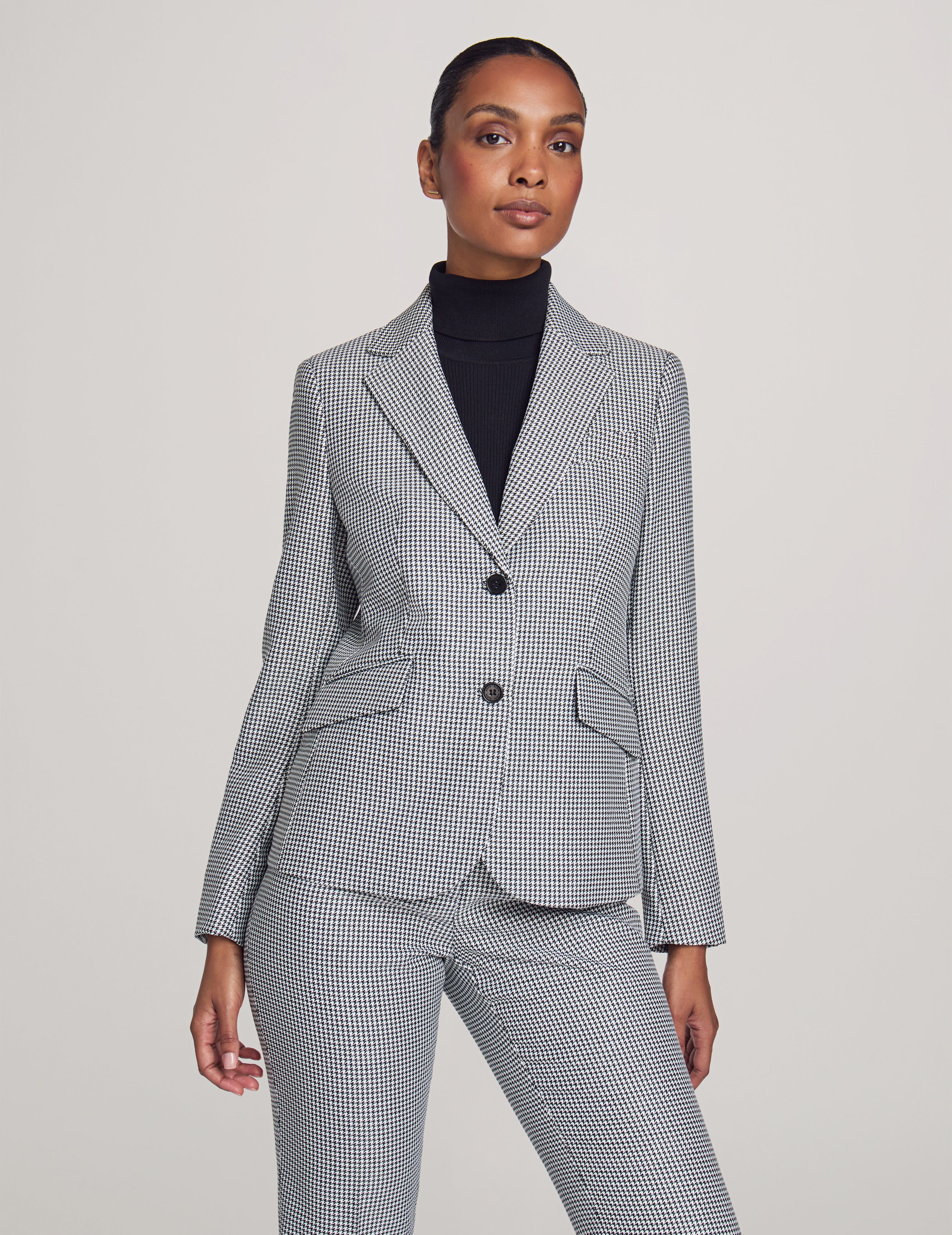 Executive Collection 3-Pc. Mini Houndstooth Suit Set