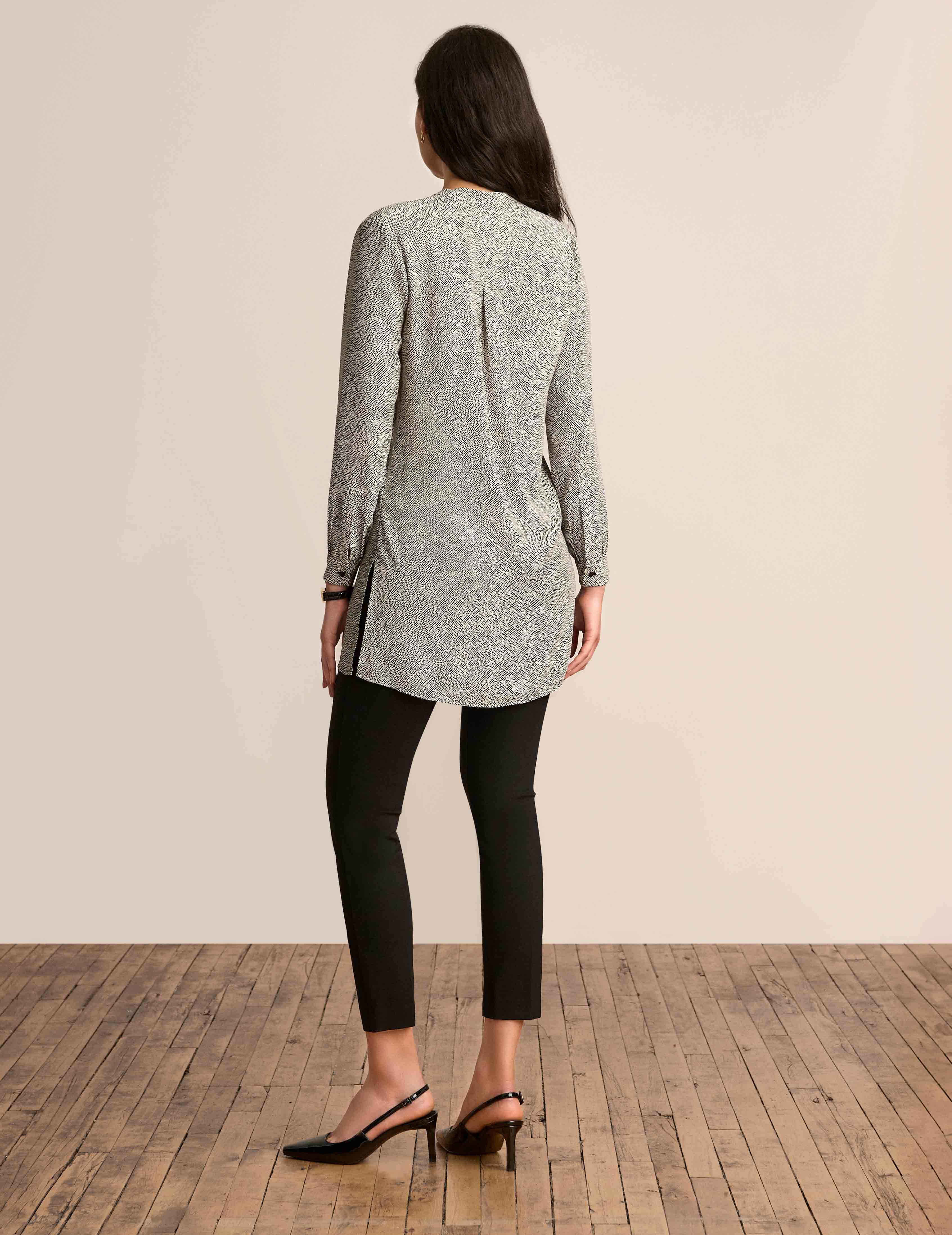 Rambling Dot Nehru Tunic