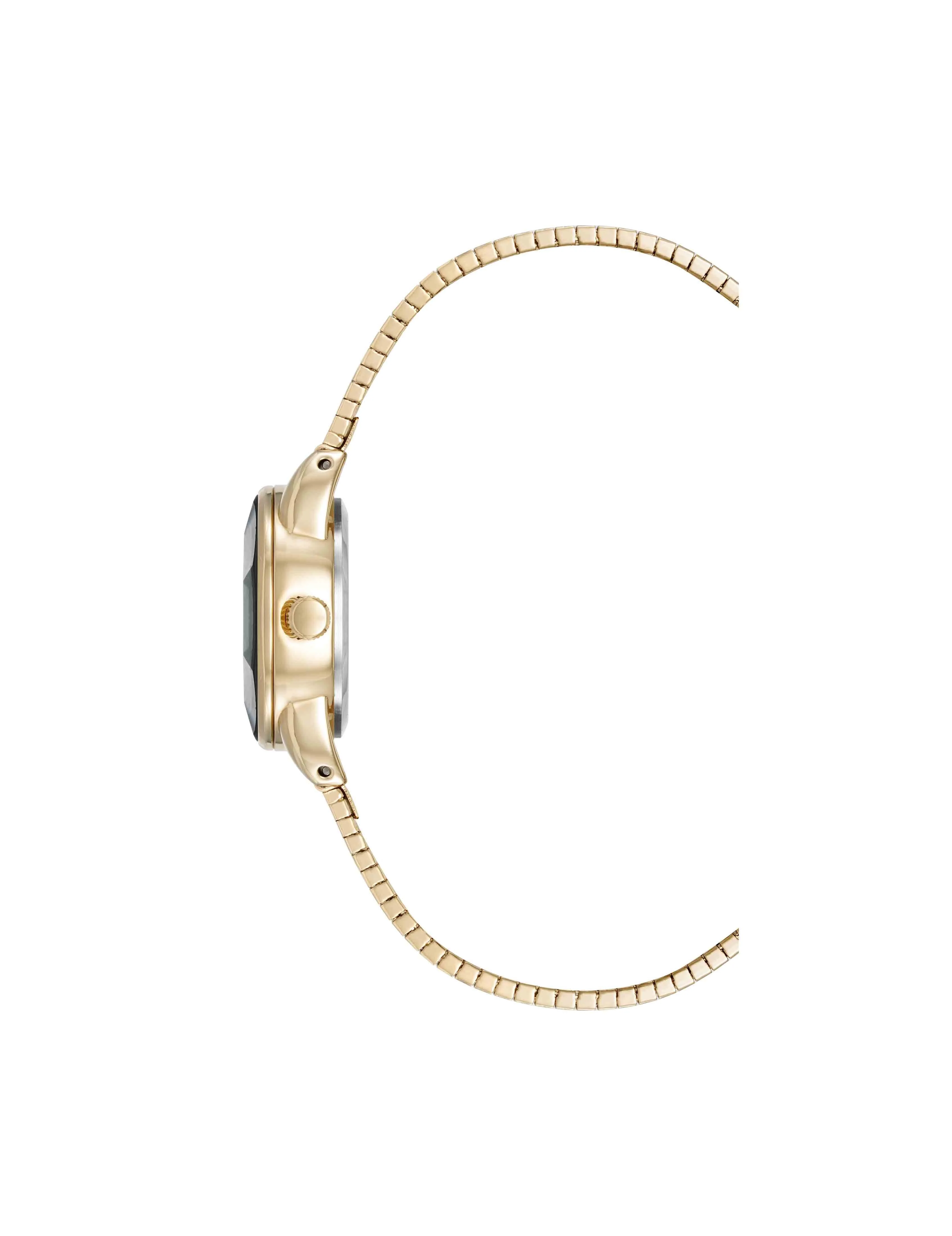 Faceted Crystal Lens Watch