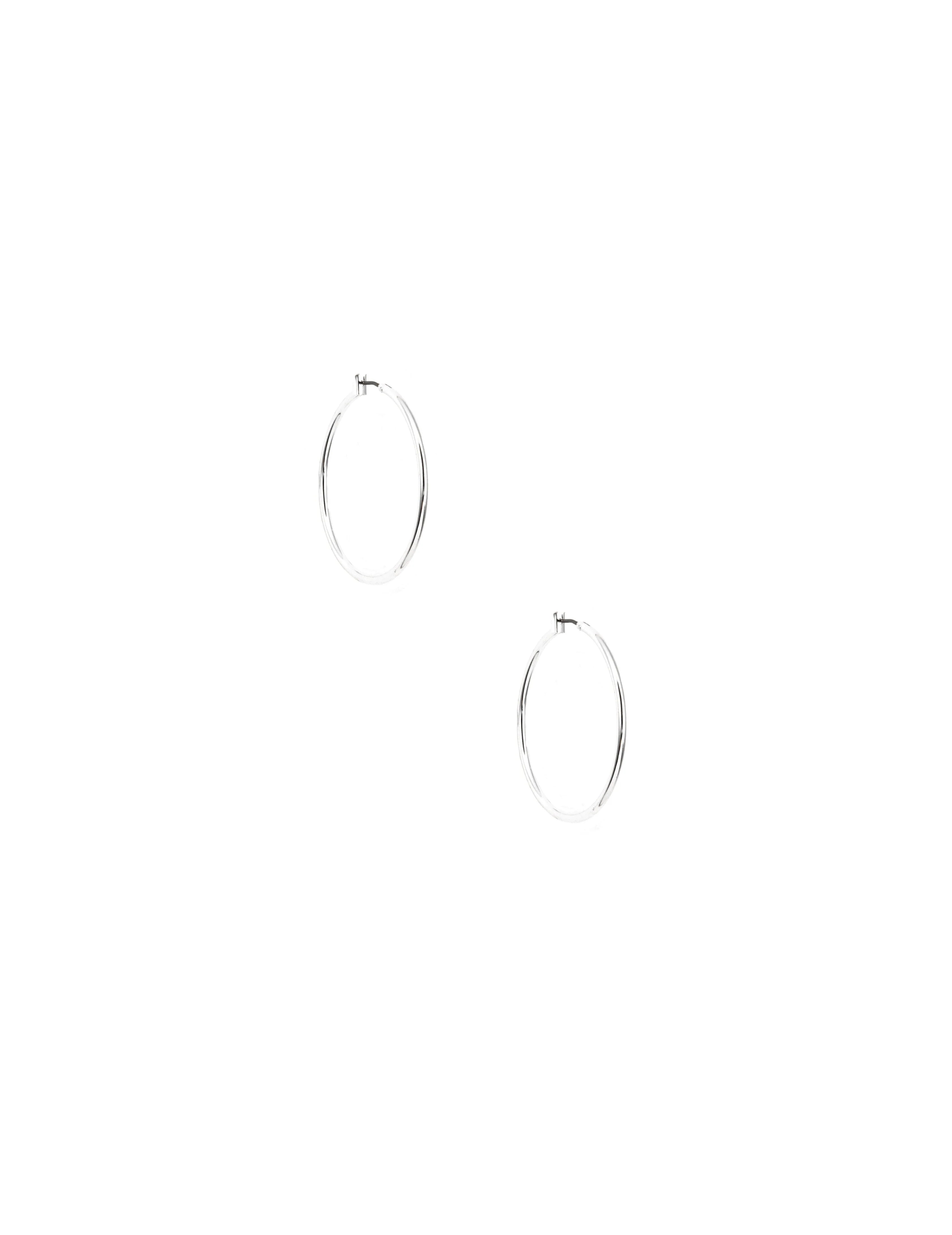 40MM Medium Thin  Hoops Earrings