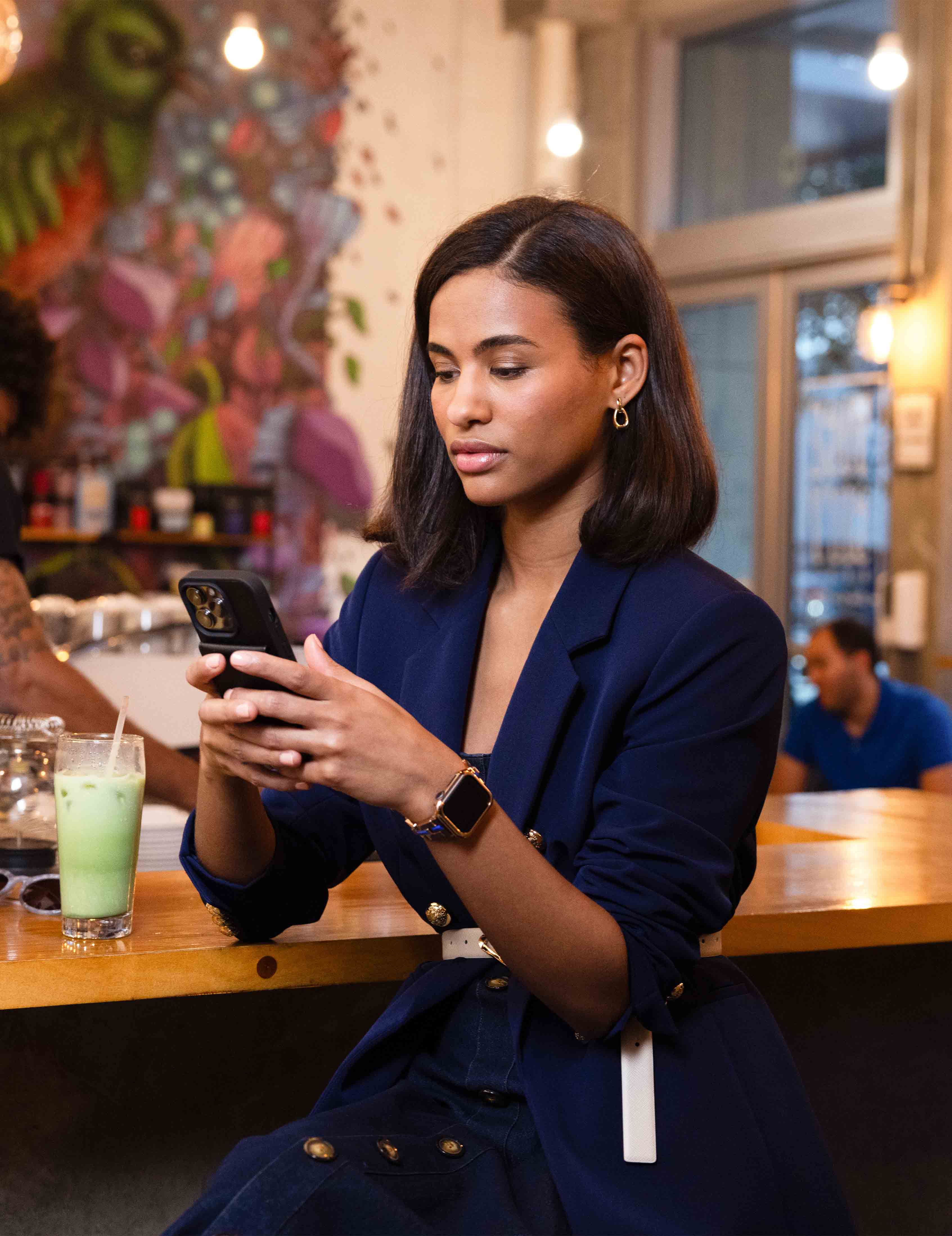 Saffiano Vegan Leather iPhone® 14 Pro Case