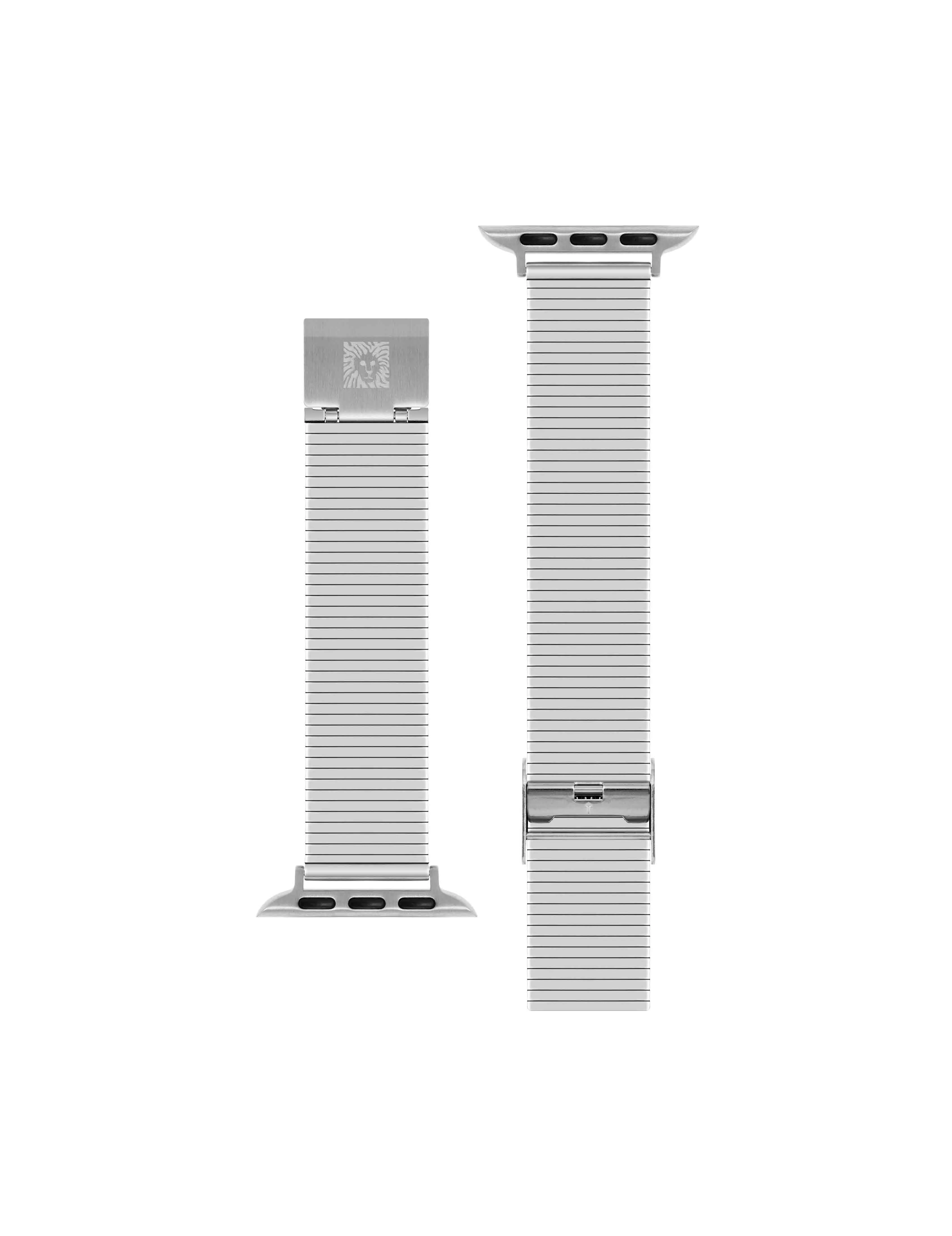 Sleek Stainless Steel Bar Link Band for Apple Watch®