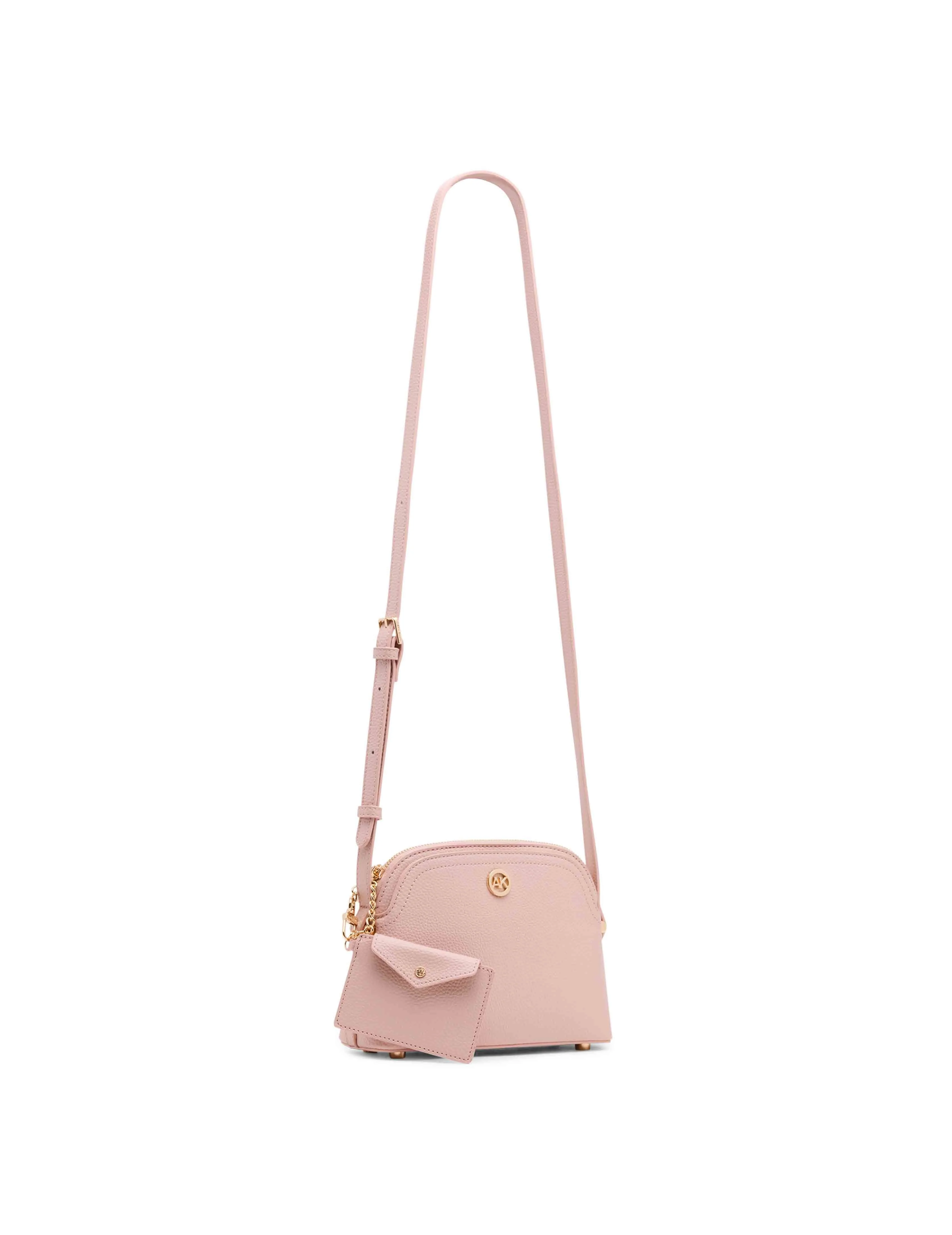 Dome Crossbody Bag with Detachable Card Holder