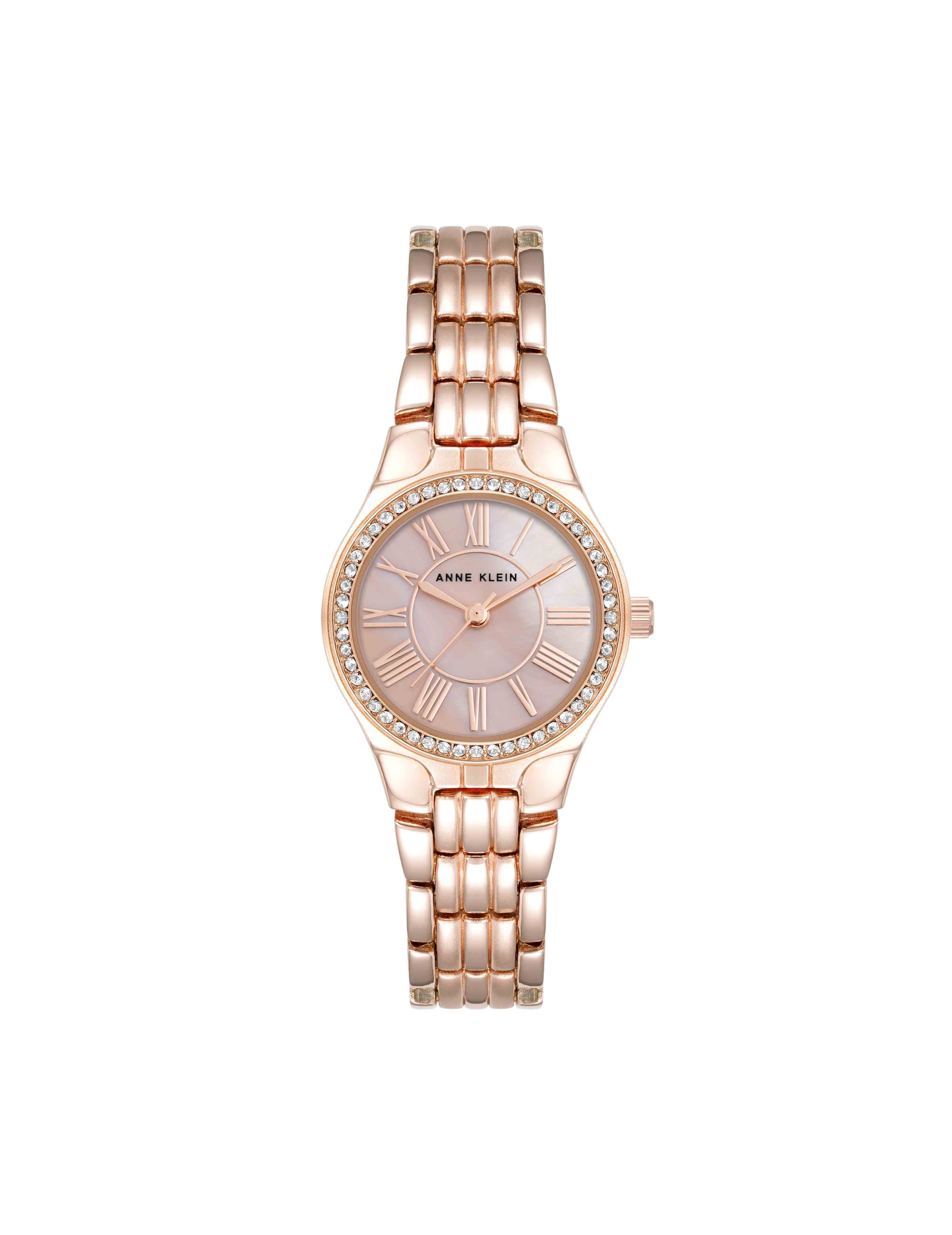 Premium Crystal Bezel Watch