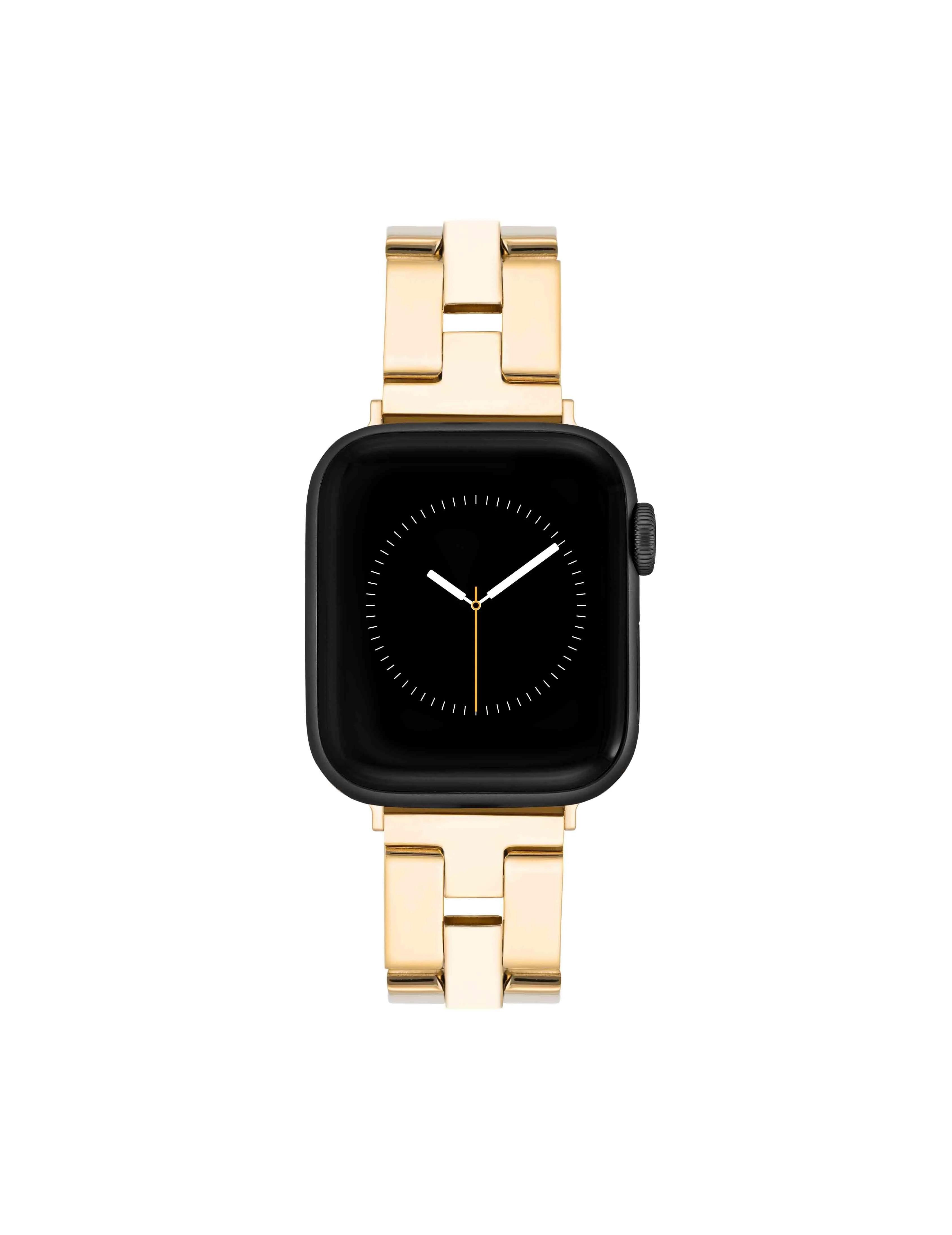 Polished Metal Link Bracelet  Band for Apple Watch®