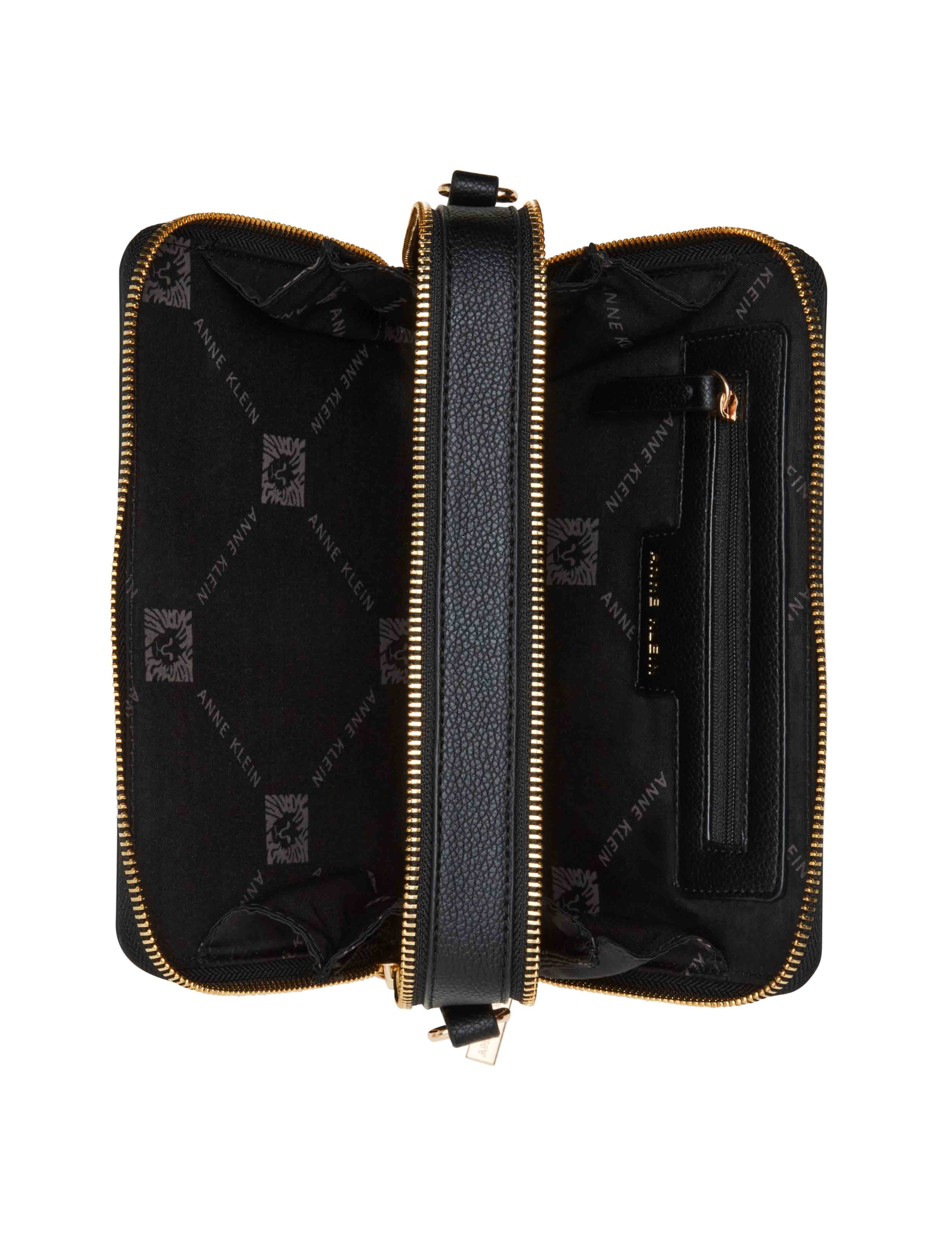 3 Piece Gift Set With Double Zip Camera Crossbody