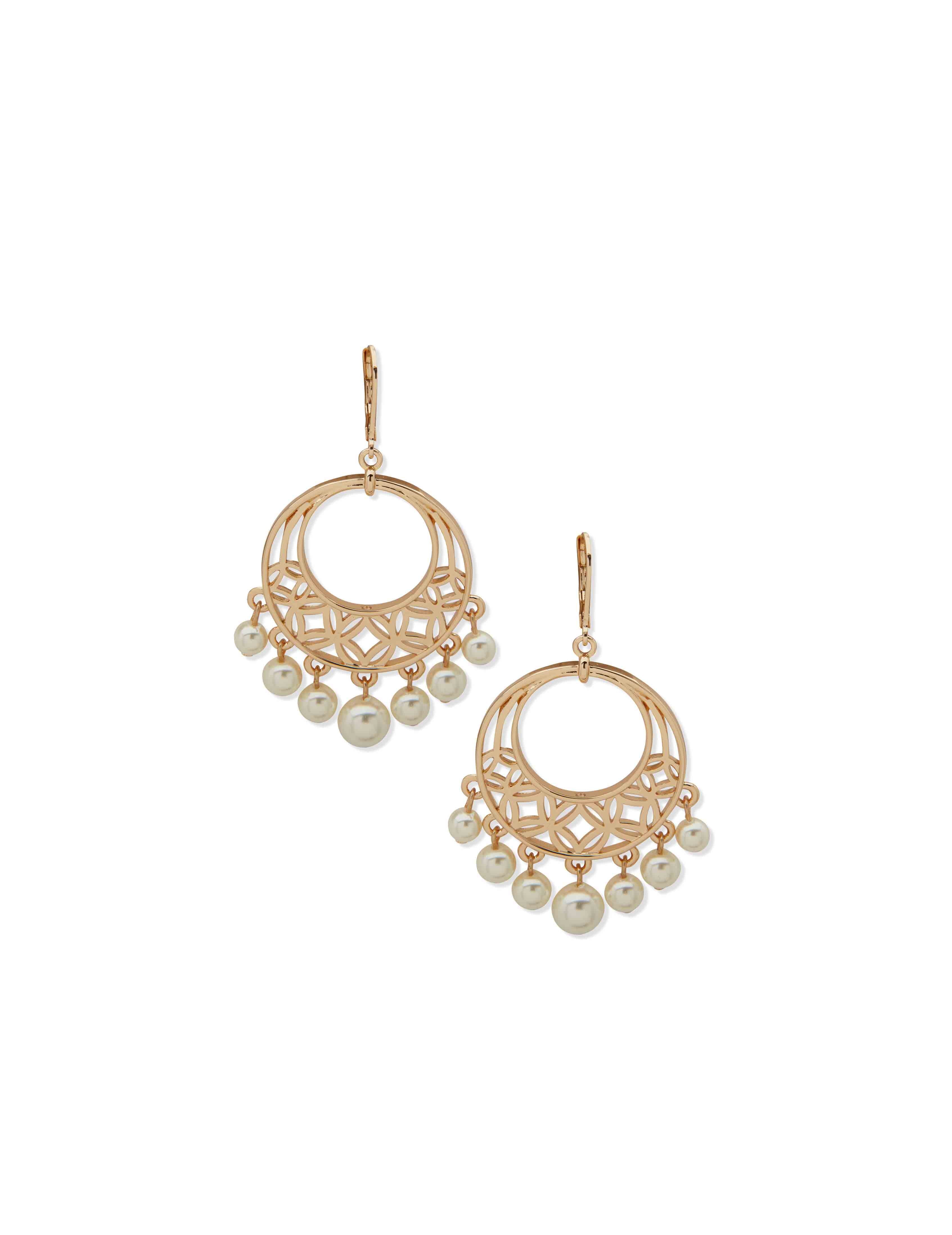 Pe Cutout Drop W/ Prl Shakys-Gld/Blanc Prl