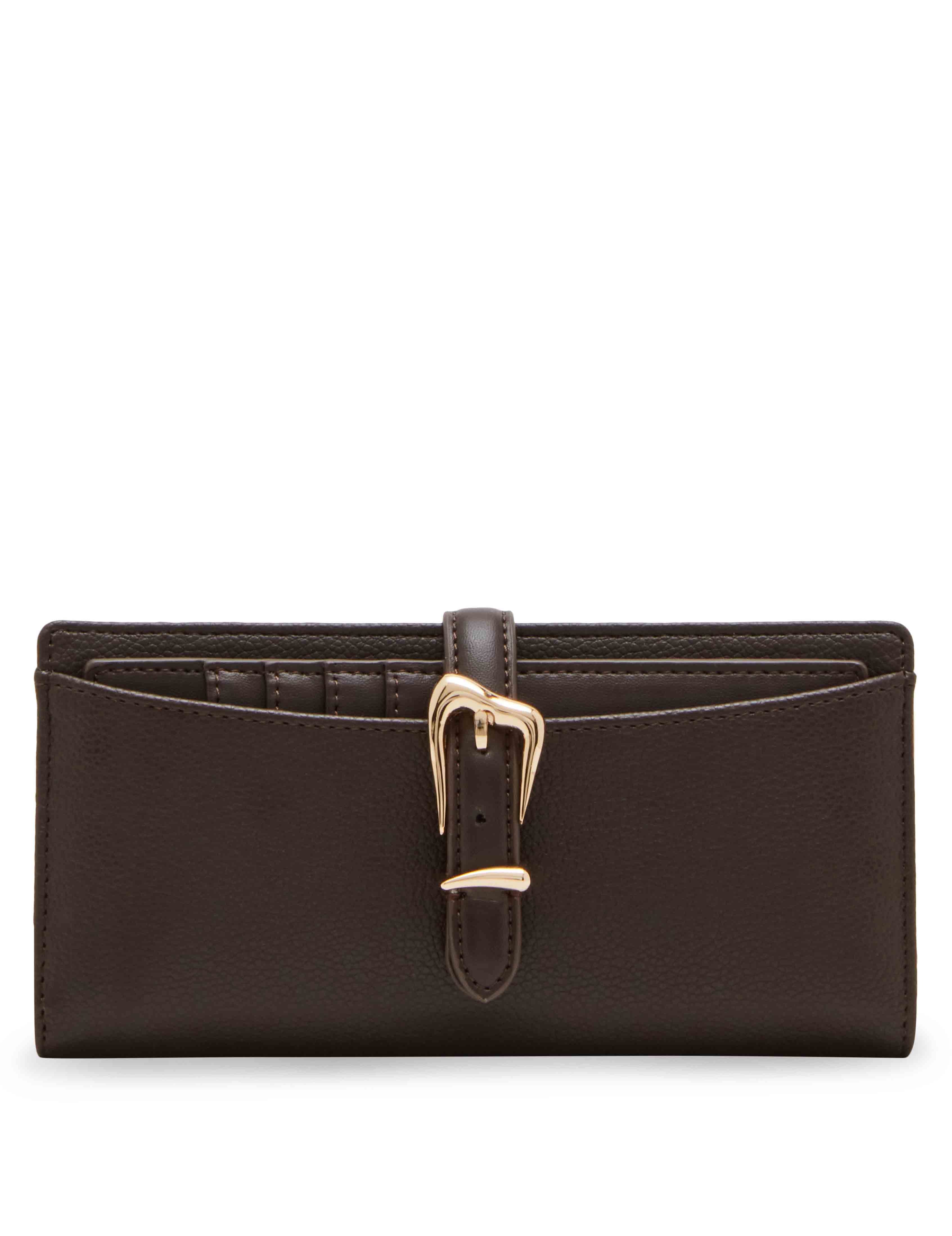 2 Piece Sculpted Buckle Wallet Gift Set