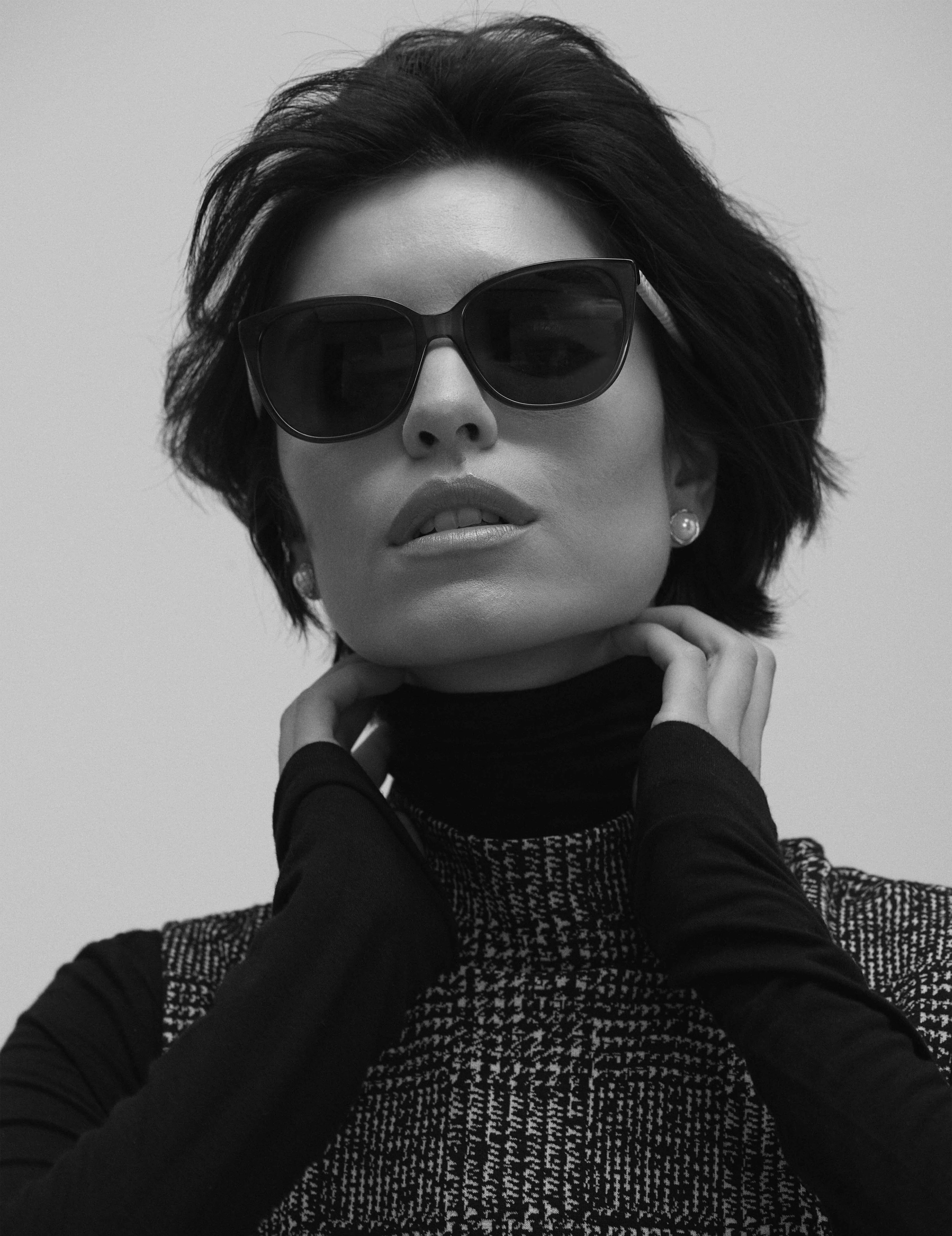 Blanc Faux Pearl Twisted Gold-Tone Stud Earrings