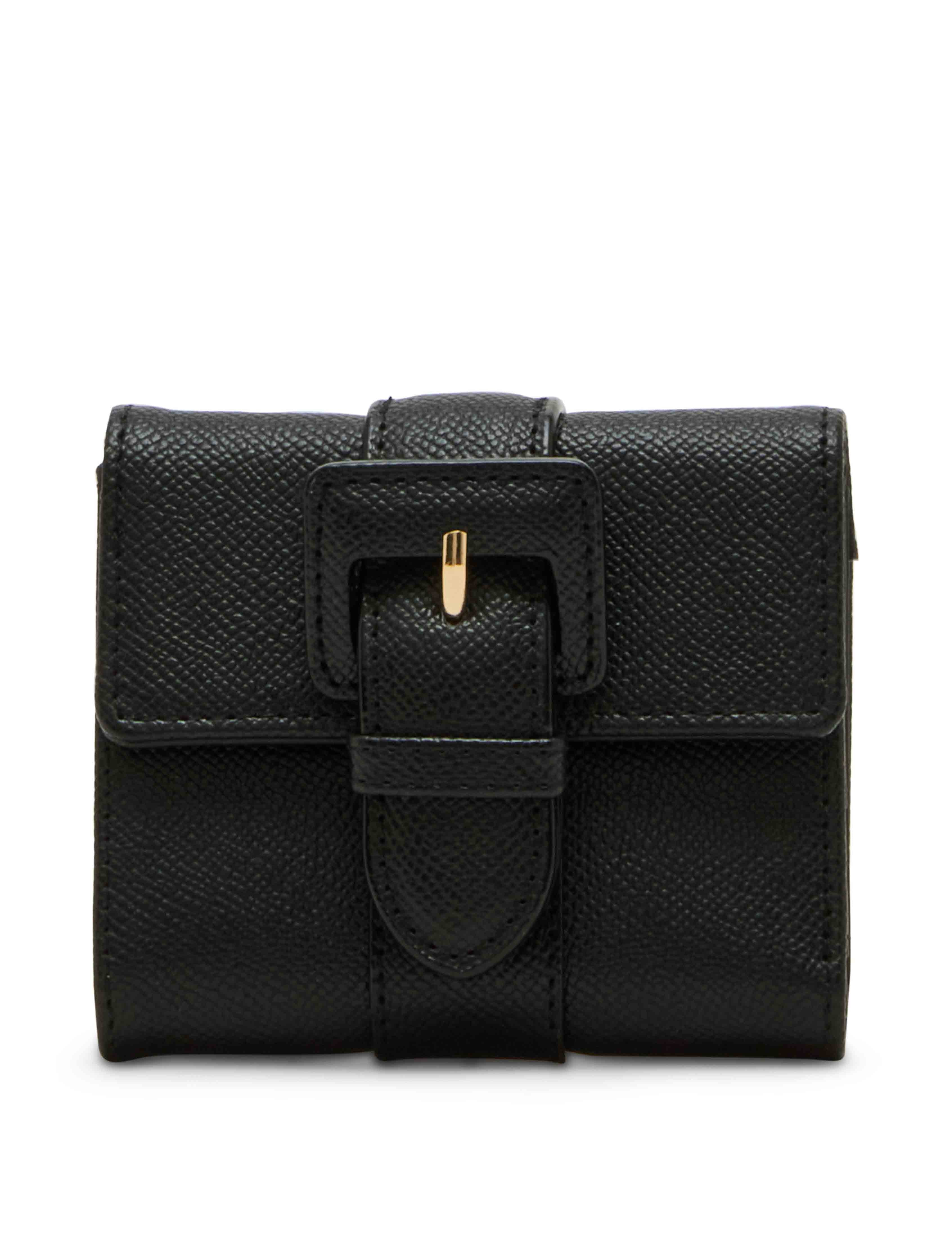 Covered Buckle Flap Wallet Gift Set