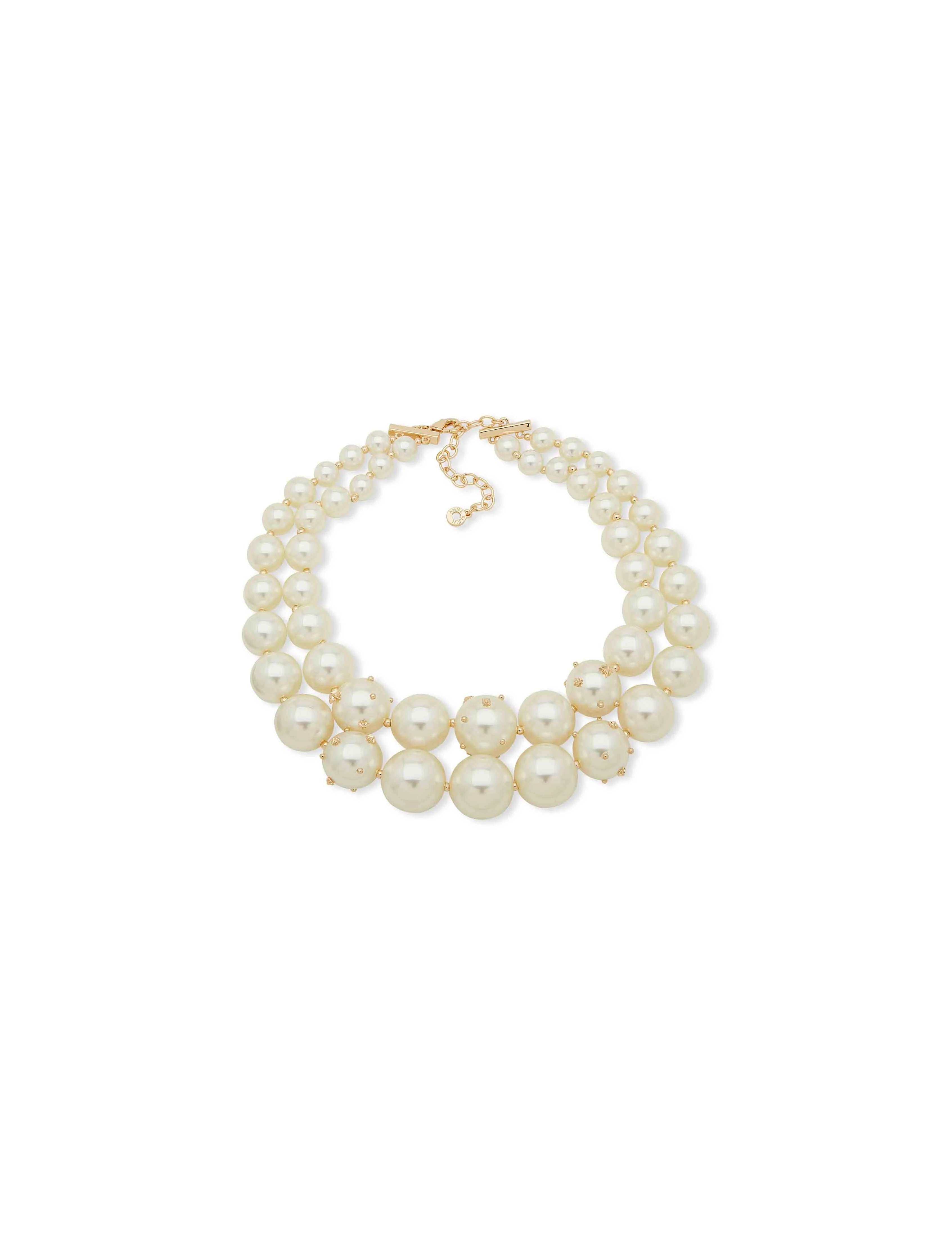 Chunky Pearl Torsade Necklace