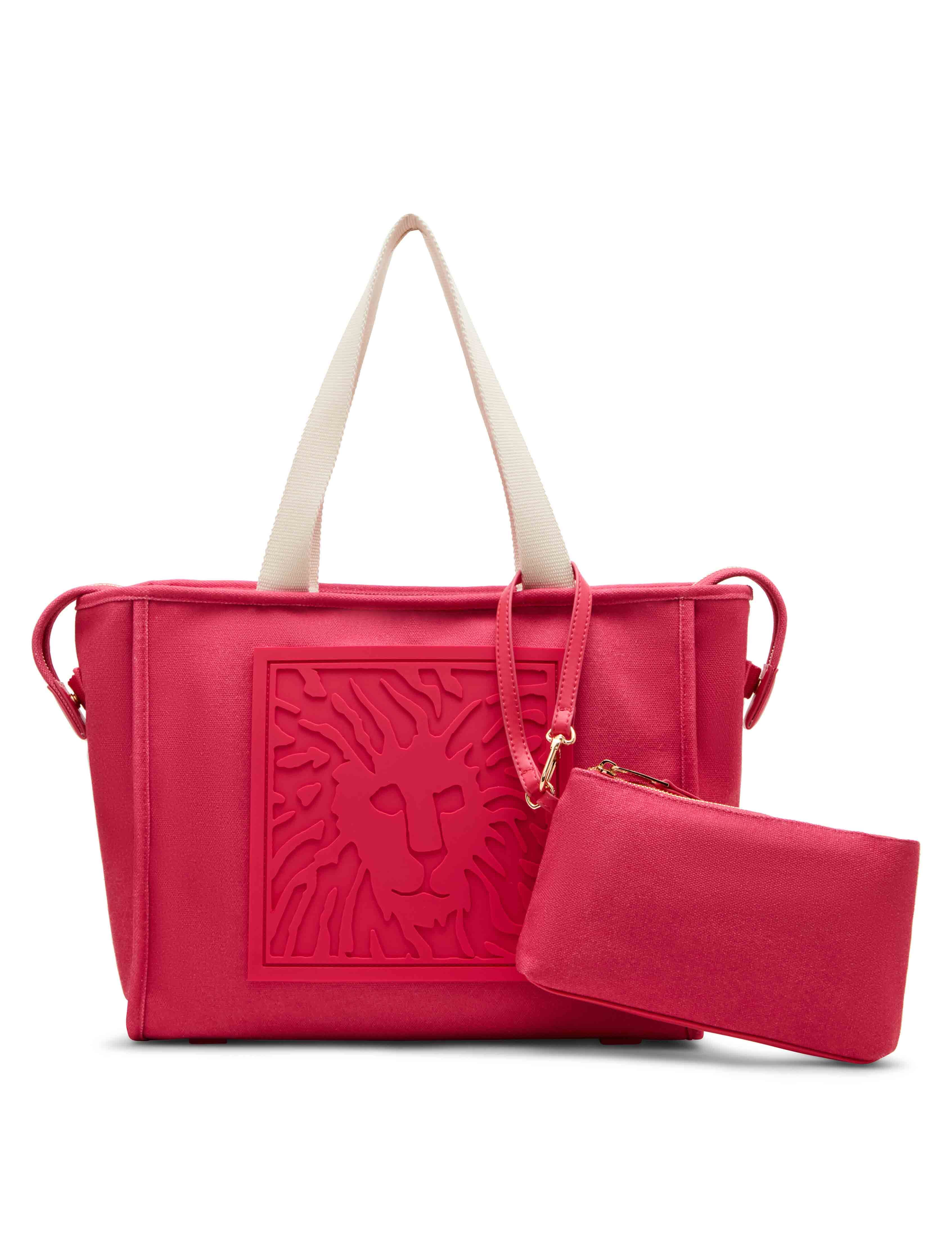 Lion Logo Canvas Tote