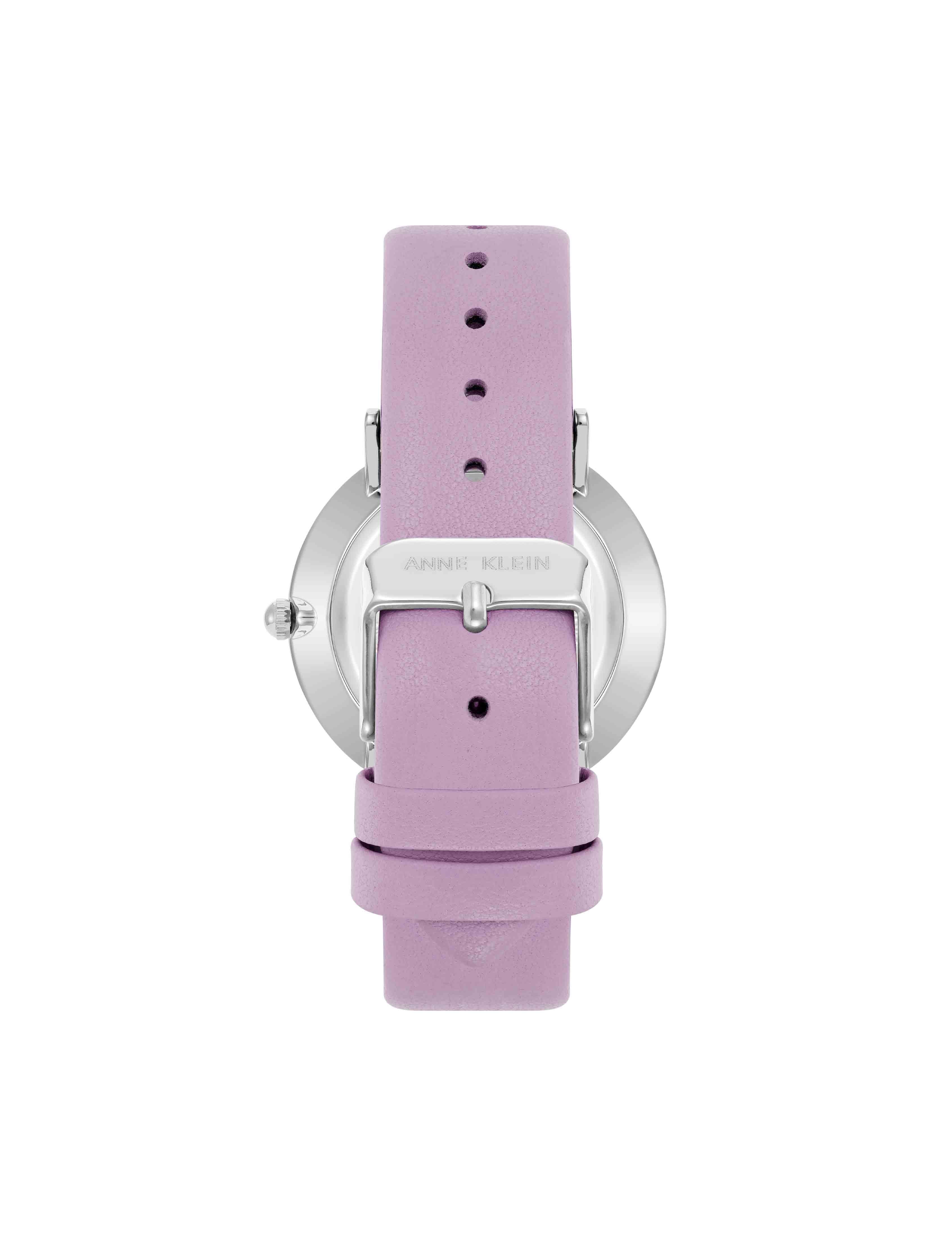 Patterned Dial Strap Watch