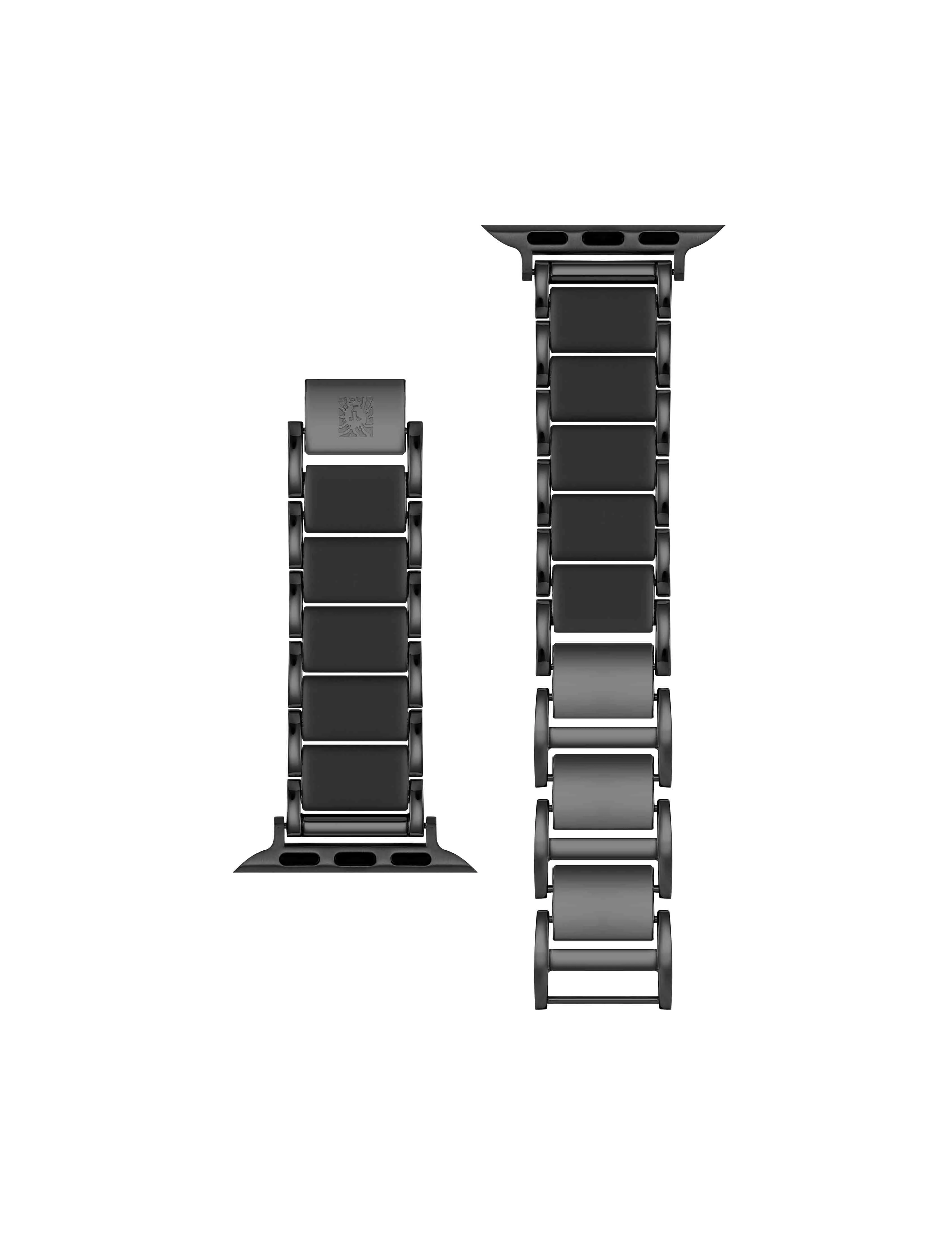 Rubberized Link Bracelet Band for Apple Watch®