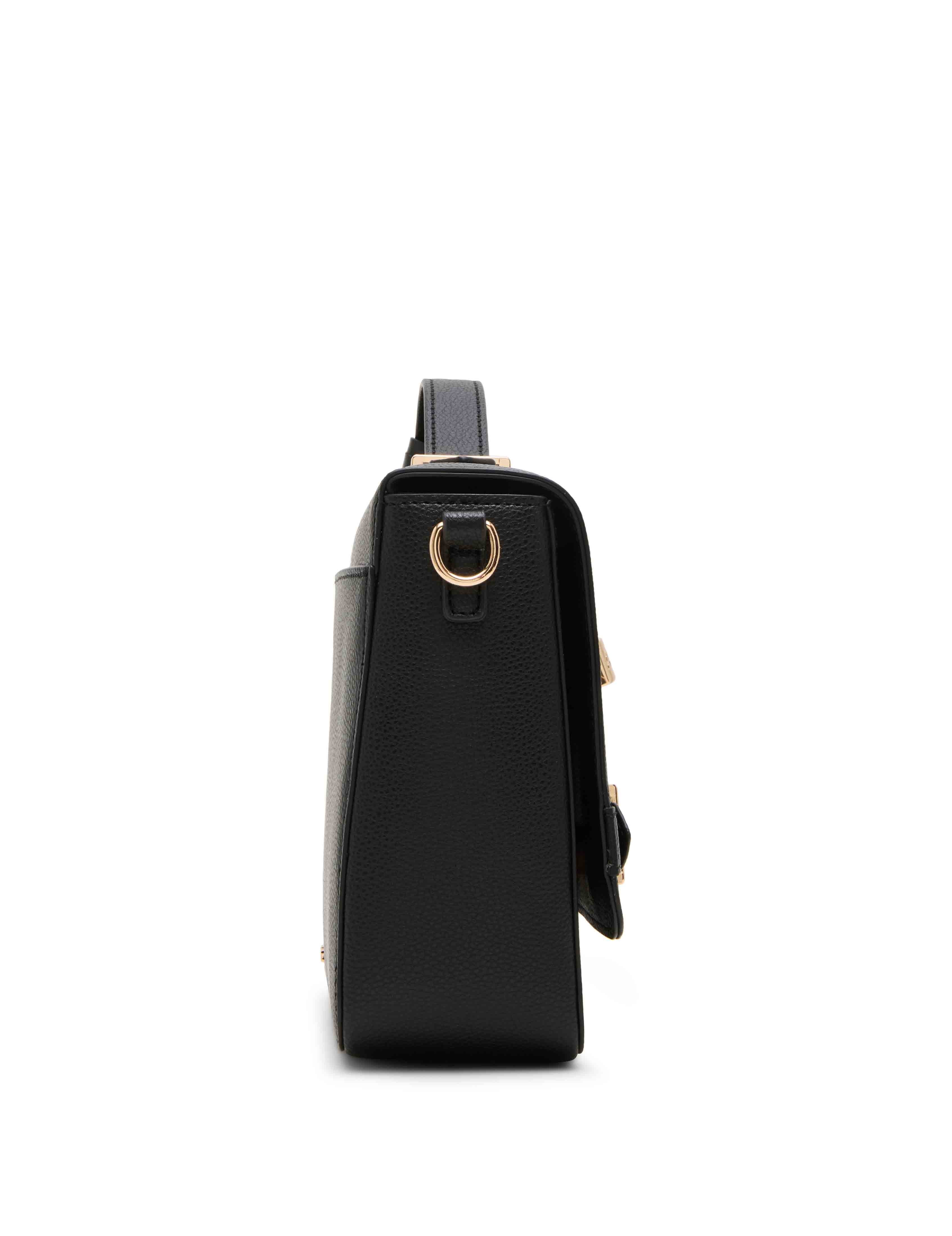 Belted Flap Crossbody With Convertible Strap