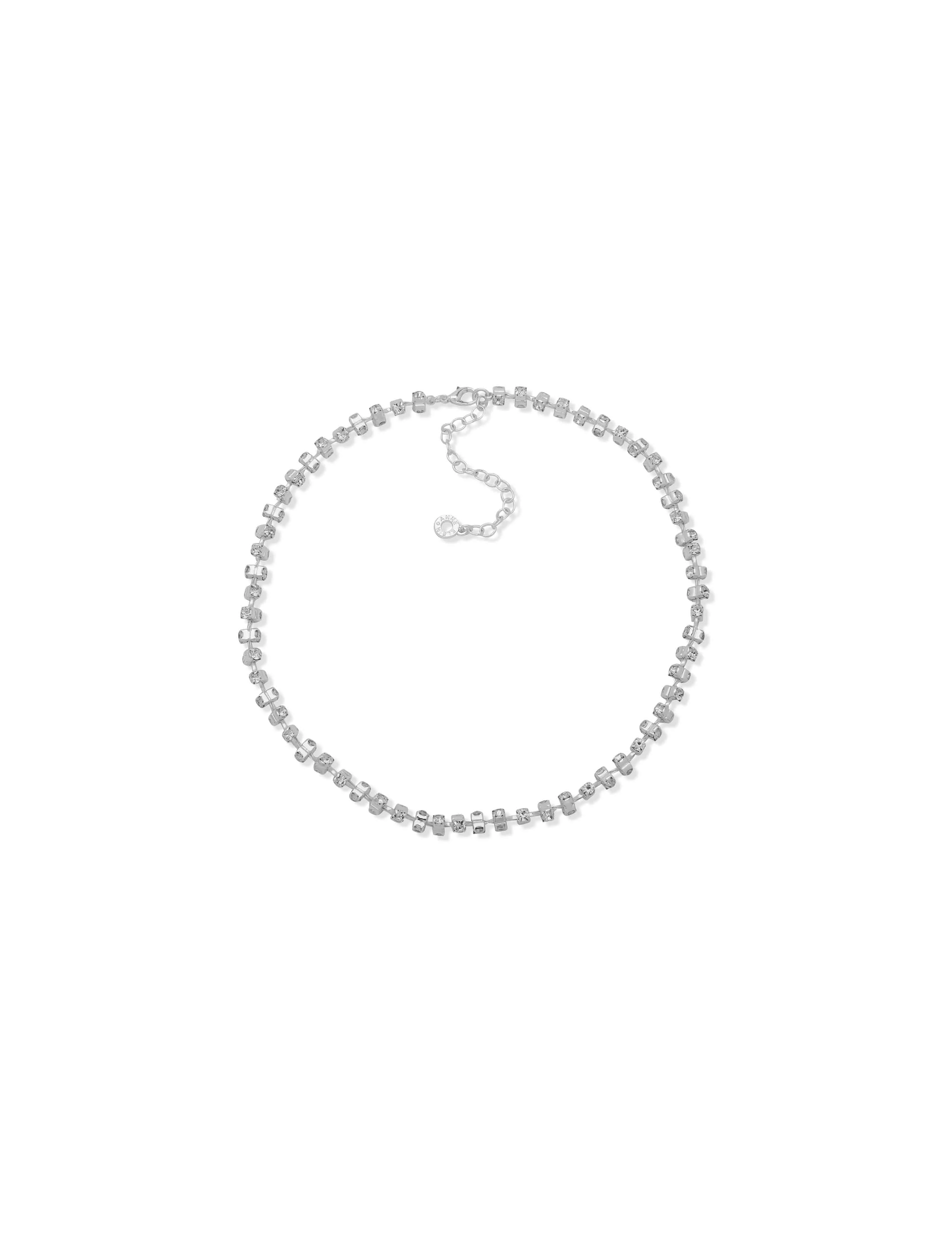 16In Mesh Cup Chain Collar Necklace